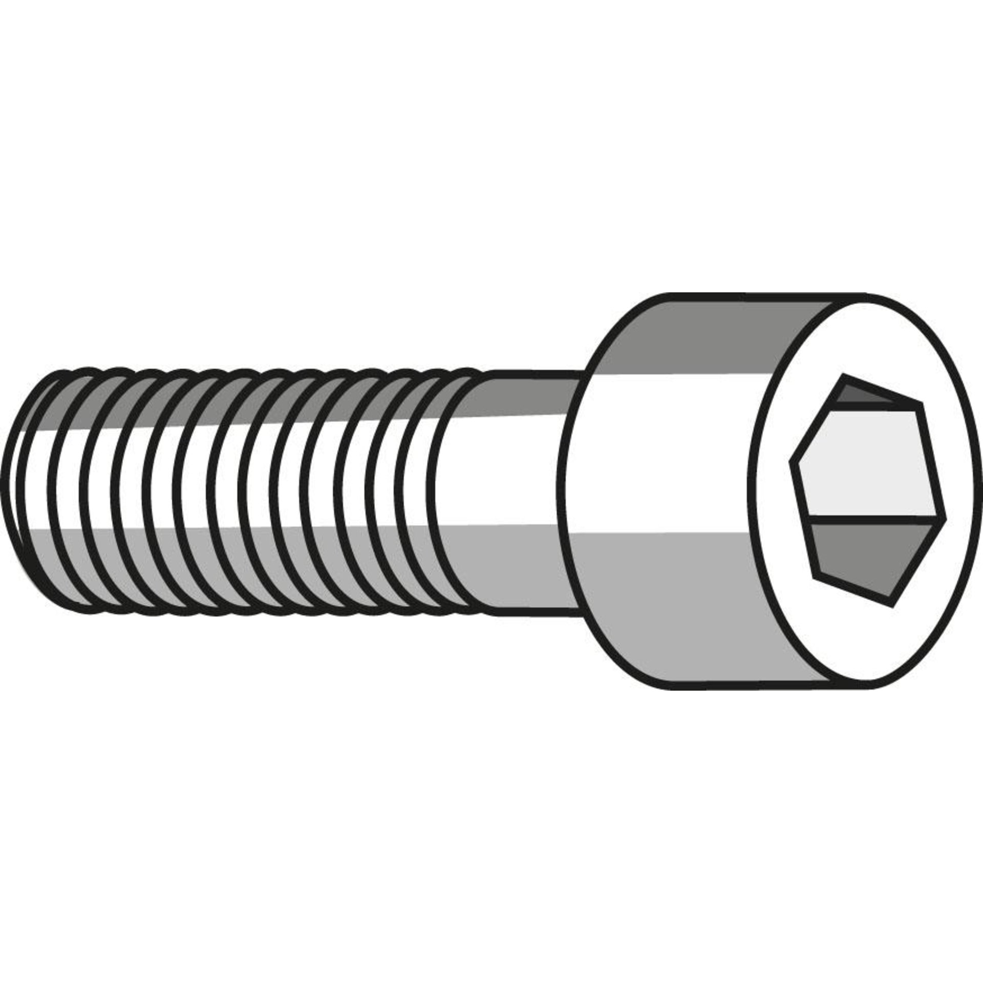 Spannschraube für SIR/L 18-25 HS 0304 M3x4 FORMAT