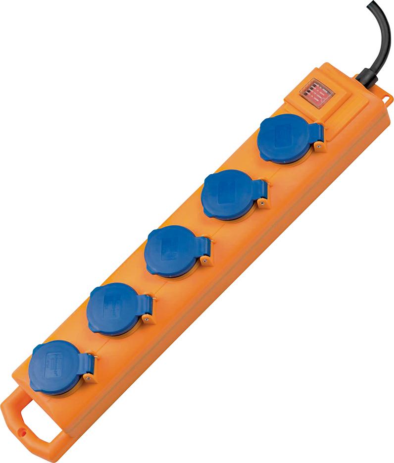 Brennenstuhl Steckdosenverteiler 5-fach H07RN-F3G1,5 2m