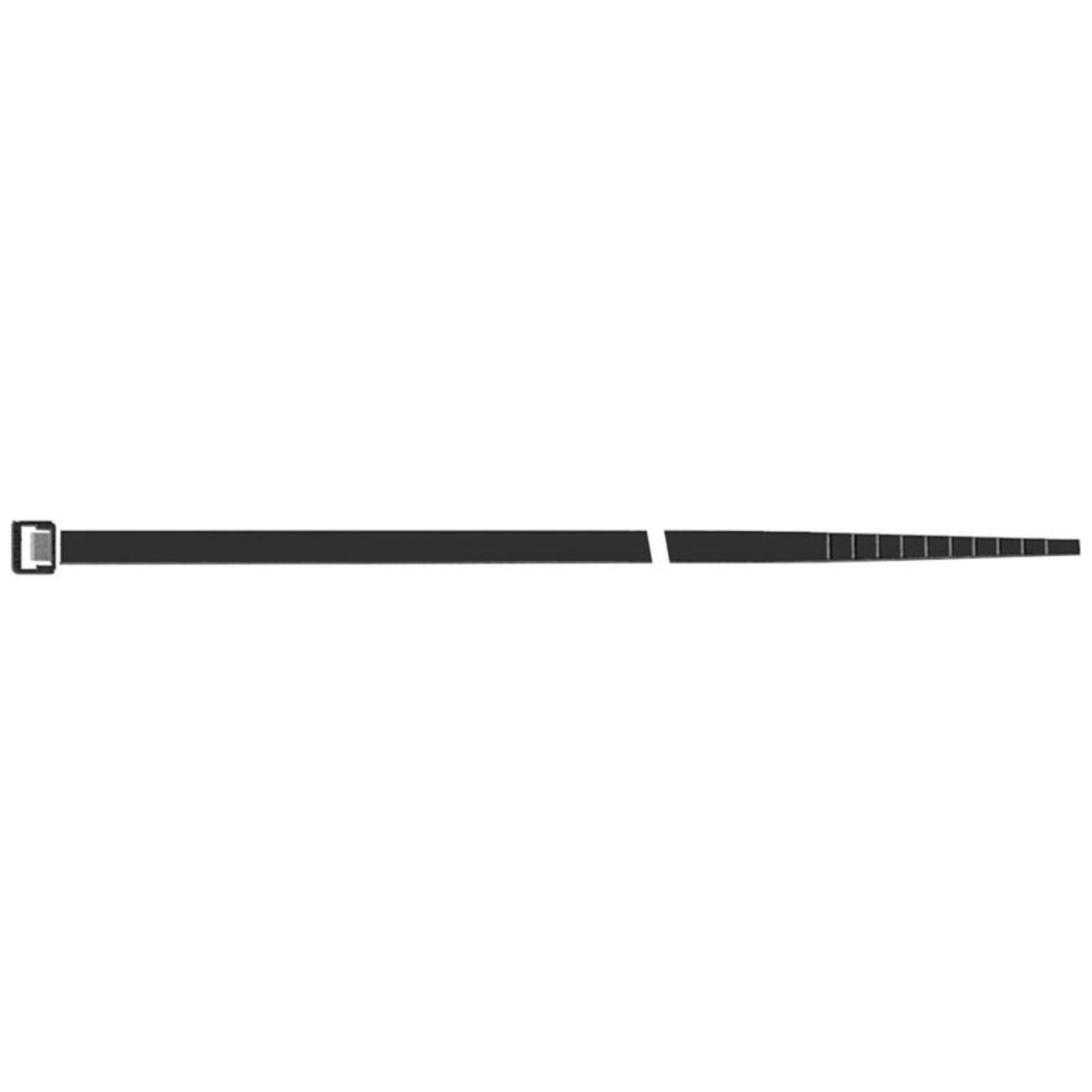 Kabelbinder Nylon schwarz200x4,5mm a100Stück SapiSelco