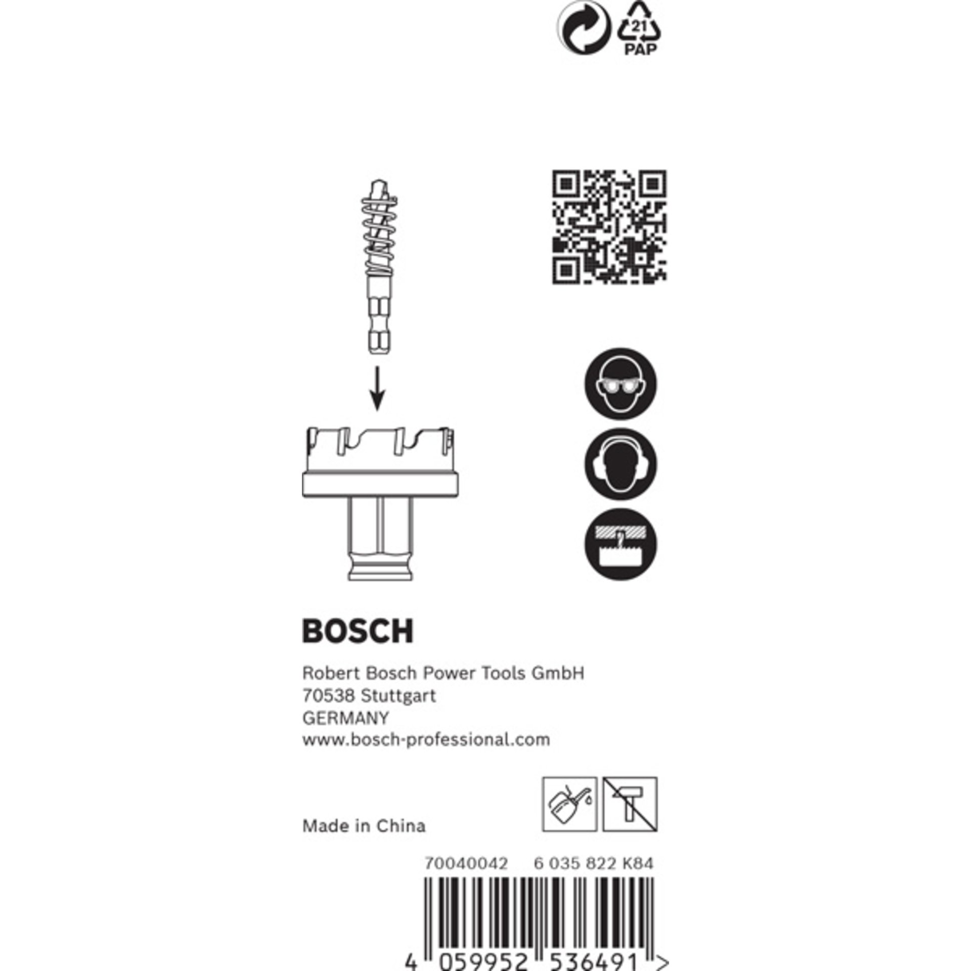 EXPERT Power Change Plus Blech-Zentrierbohrer