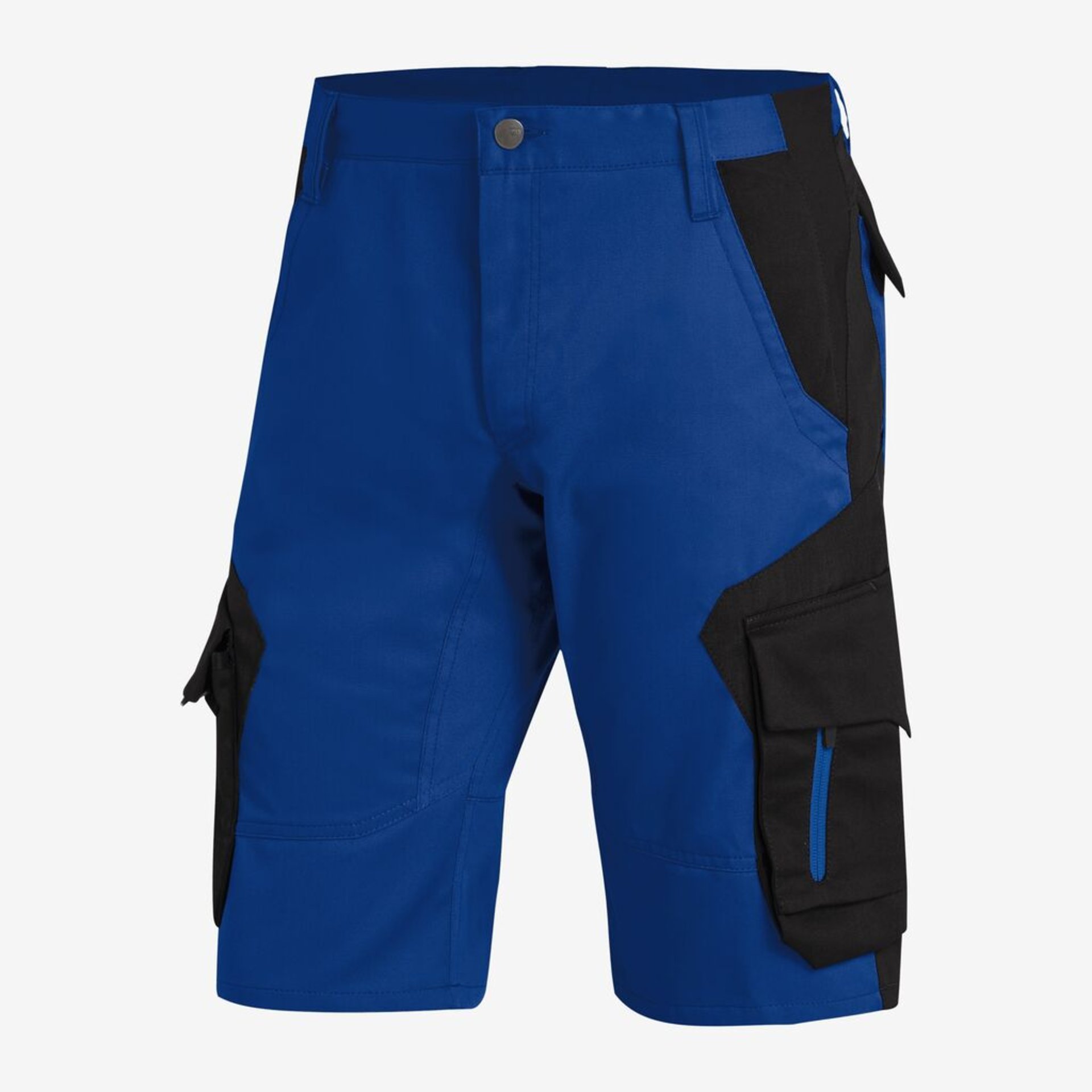 WULF Bermuda royalblau-schwarz 66