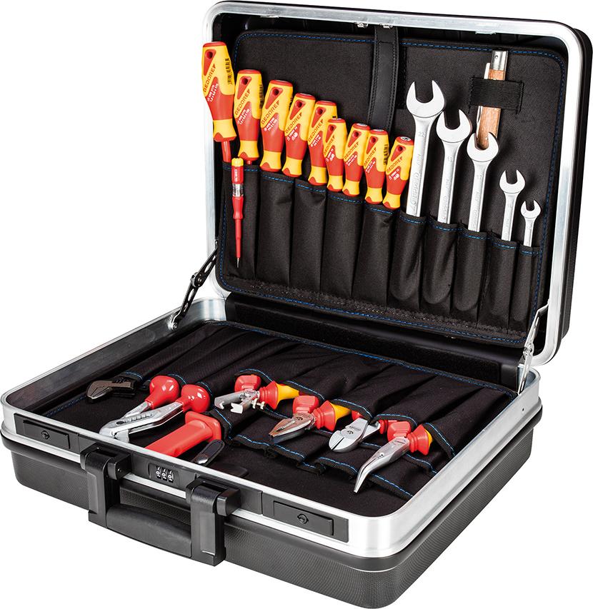 Gedore Werkzeugsortiment VDE mitKoffer 74-teilig + Koffer Gedore Werkzeugsortiment VDE mitKoffer 74-teilig + Koffer