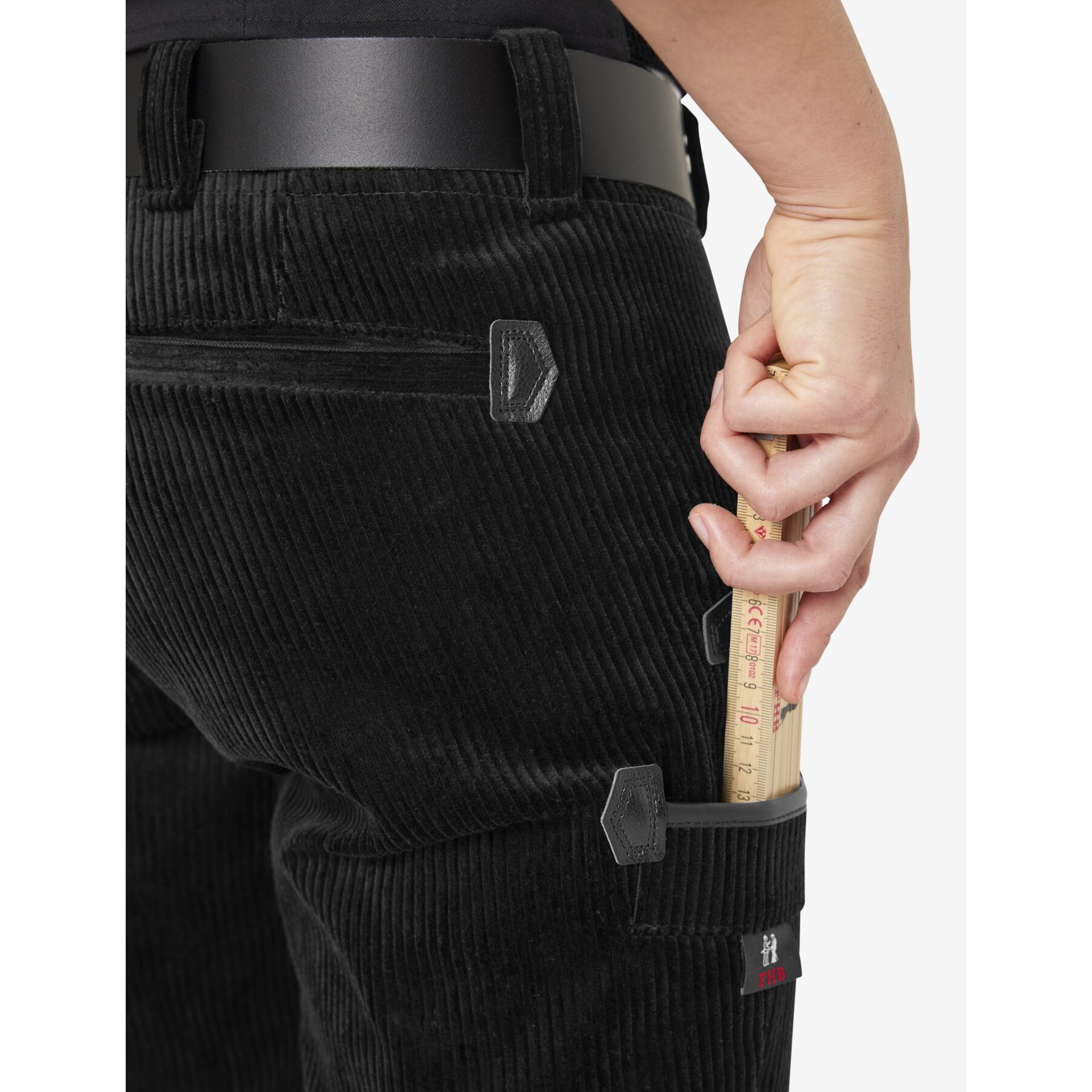 LUISE Damen-Zunfthose Trenkercord schwarz 34
