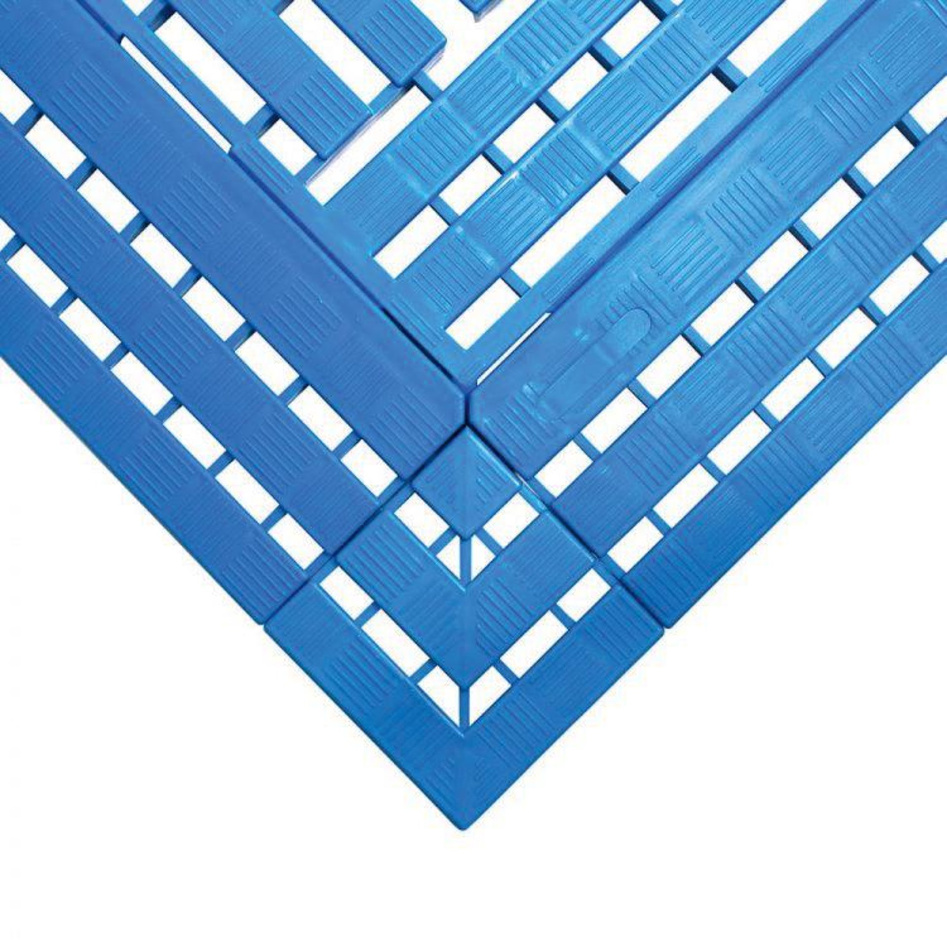 Ecke Work Deck blau B12xL12 cm Stärke 25 mm COBA