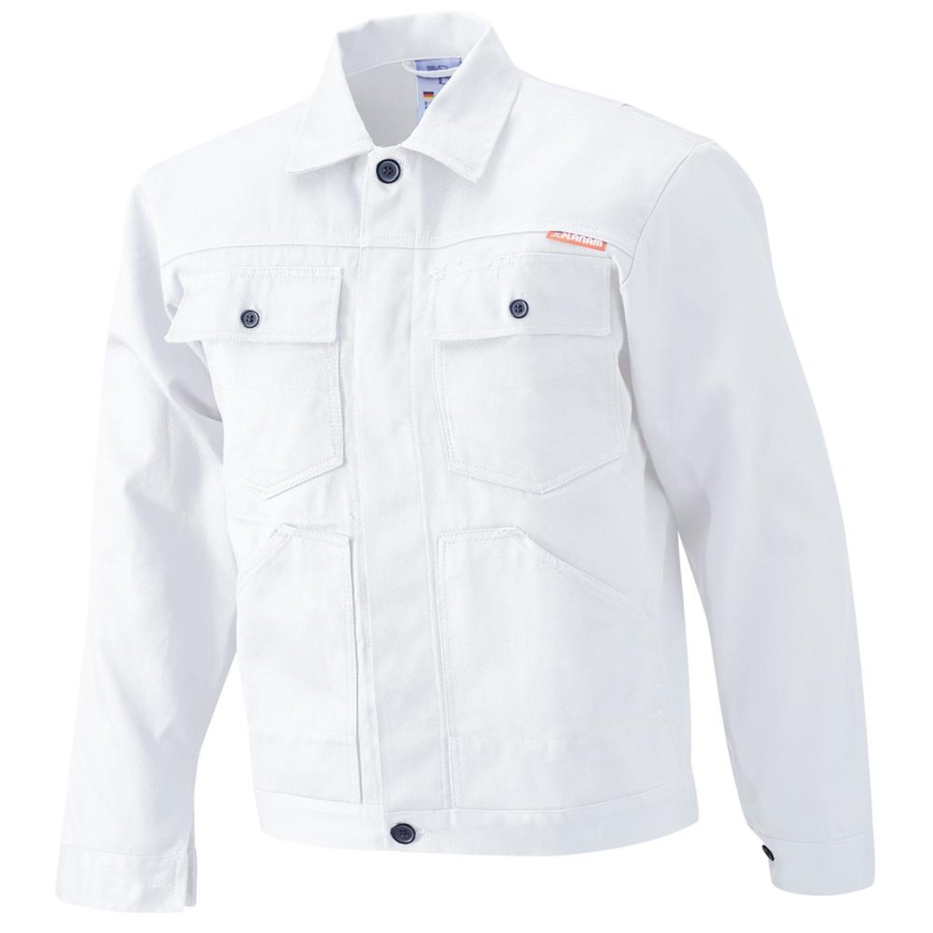 Bundjacke, 100% BW,290 g/qm,Gr.46,reinweiß PLANAM
