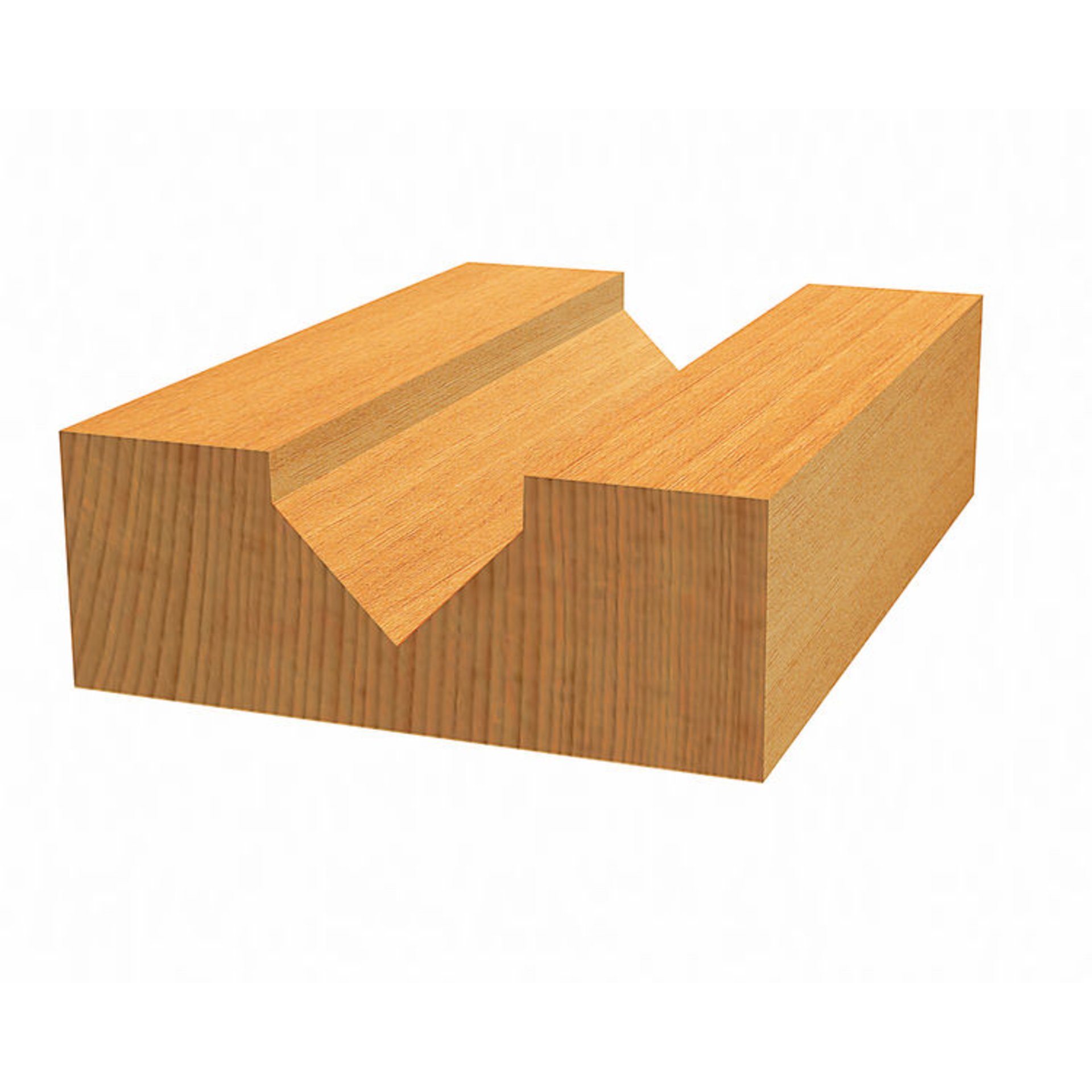 V-Nutfräser Expert for Wood, 8 mm, D 12,7 mm, L 10 mm, G 44,5 mm, 90°