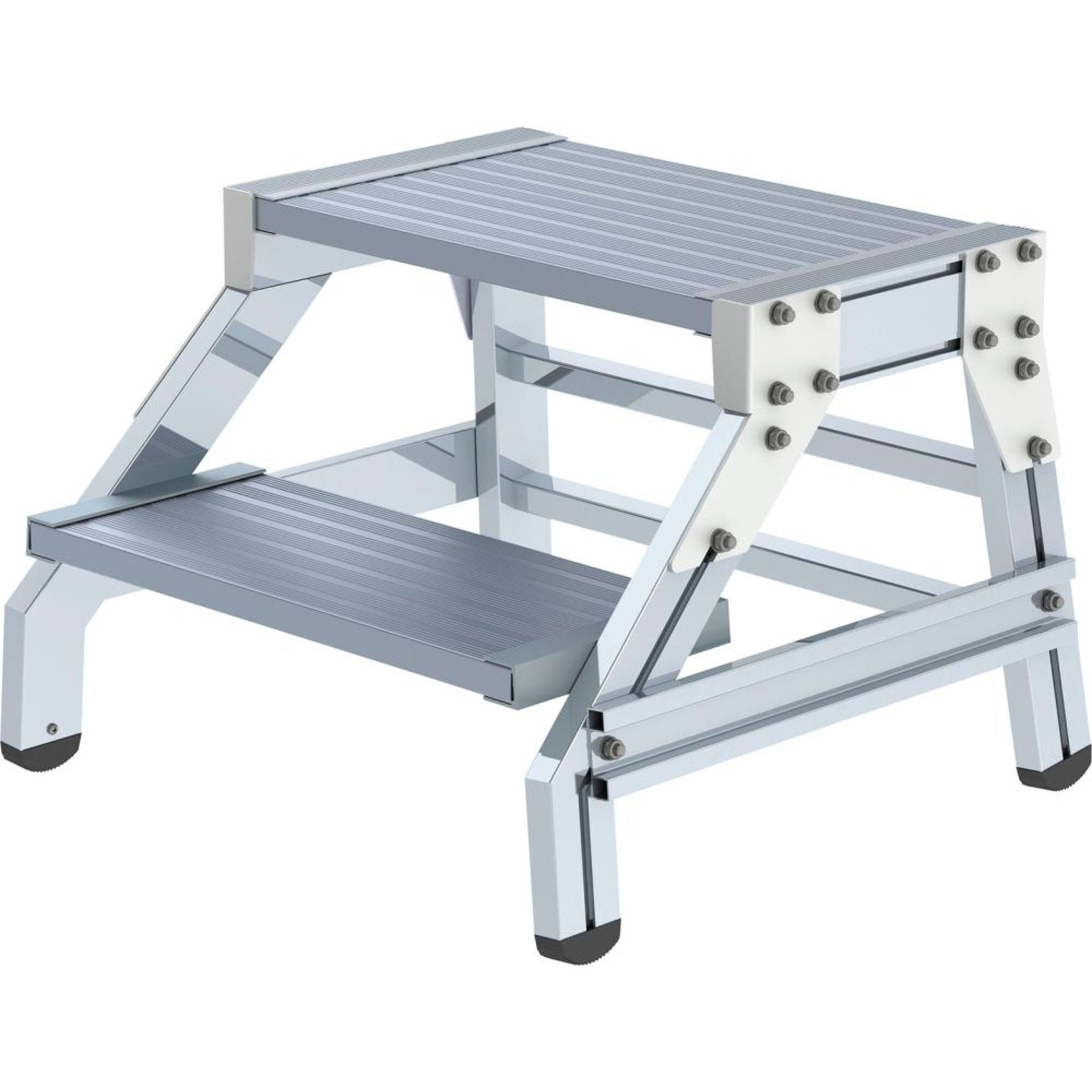 Aluminium-Montagetritt, starr