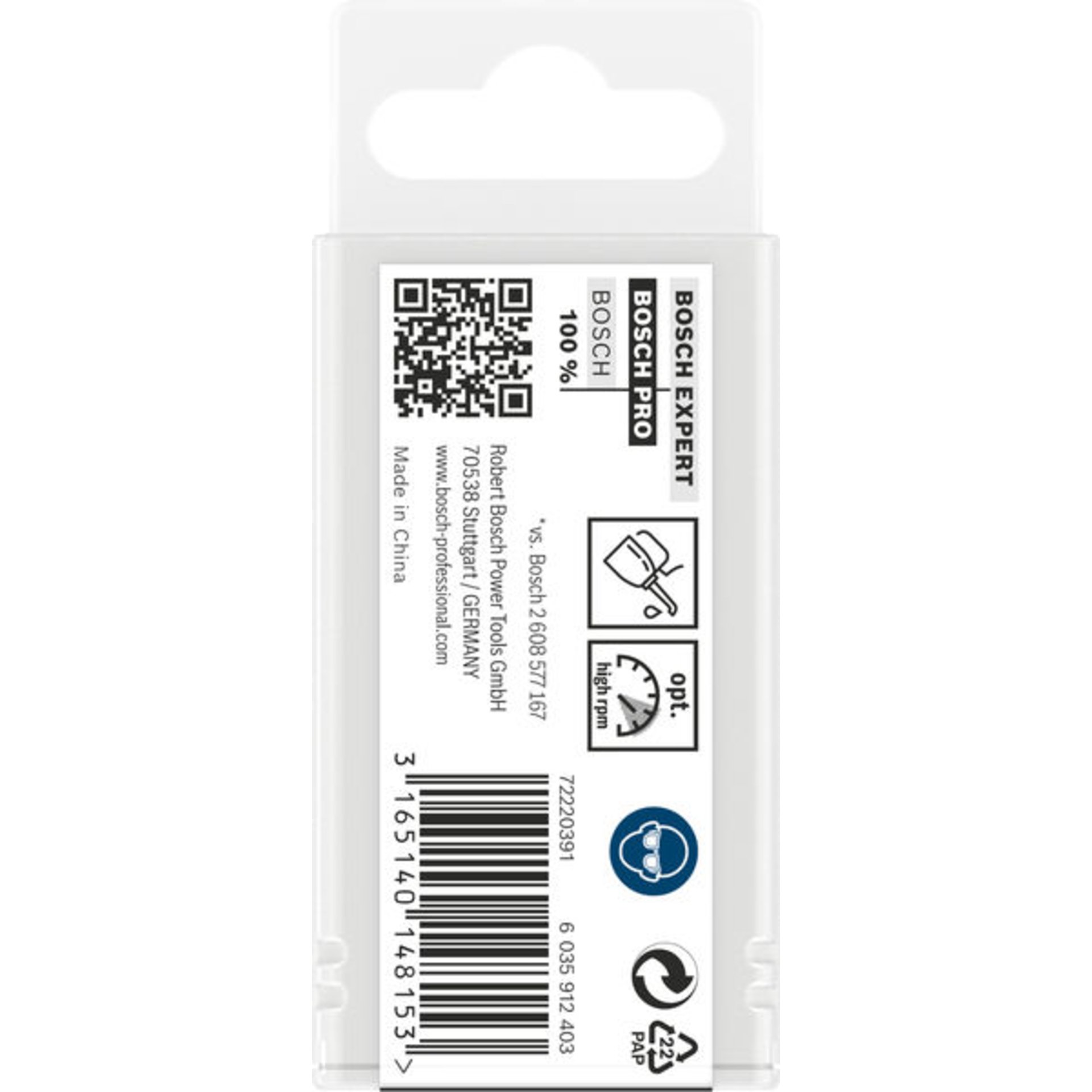 PRO Metal HSS-G Spiralbohrer mit Doppelklinge, 5,1 x 17 x 62 mm, 10-tlg.