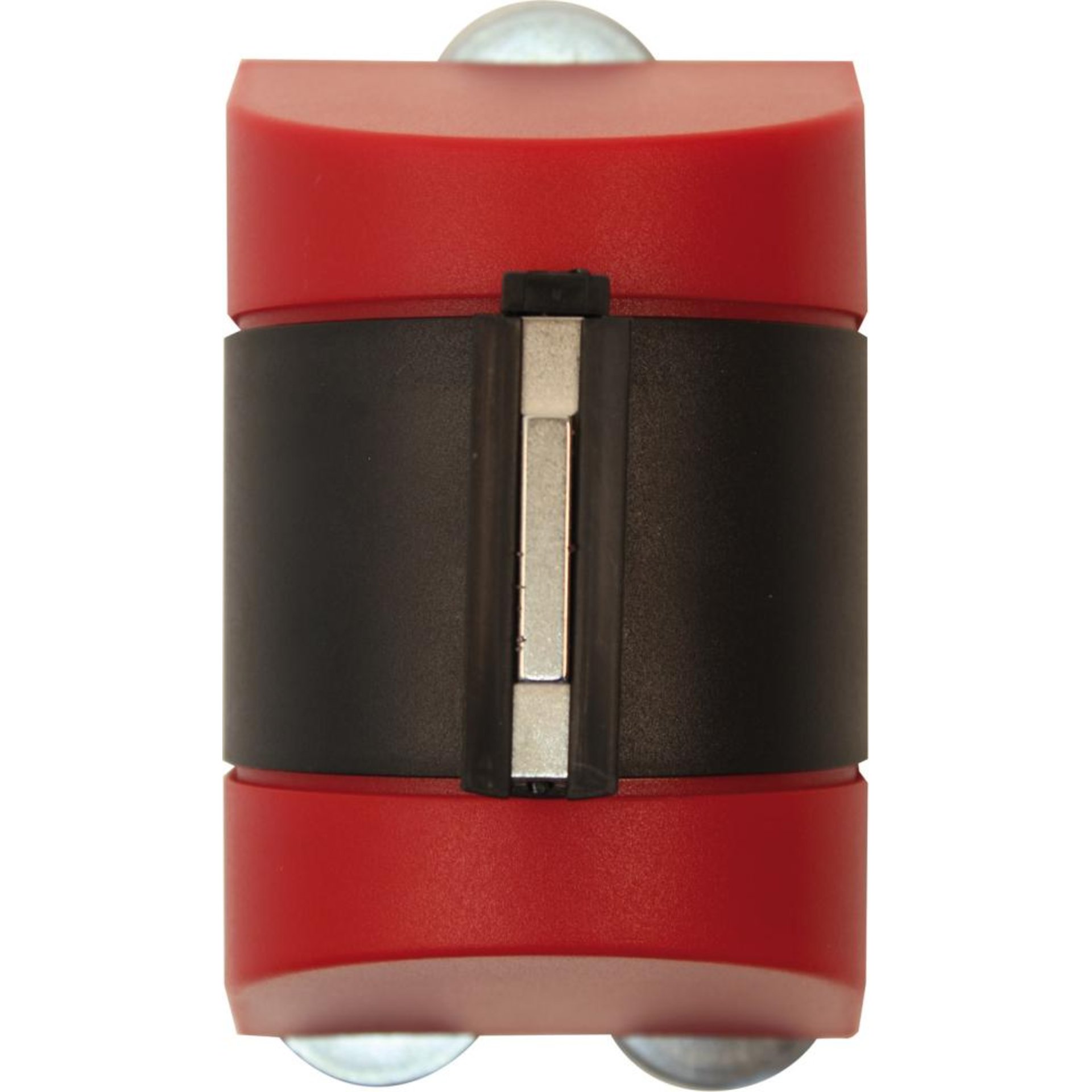 Gurtband mit magnetischer Befestigung L4,6 m xB50 mm rot/schwarz