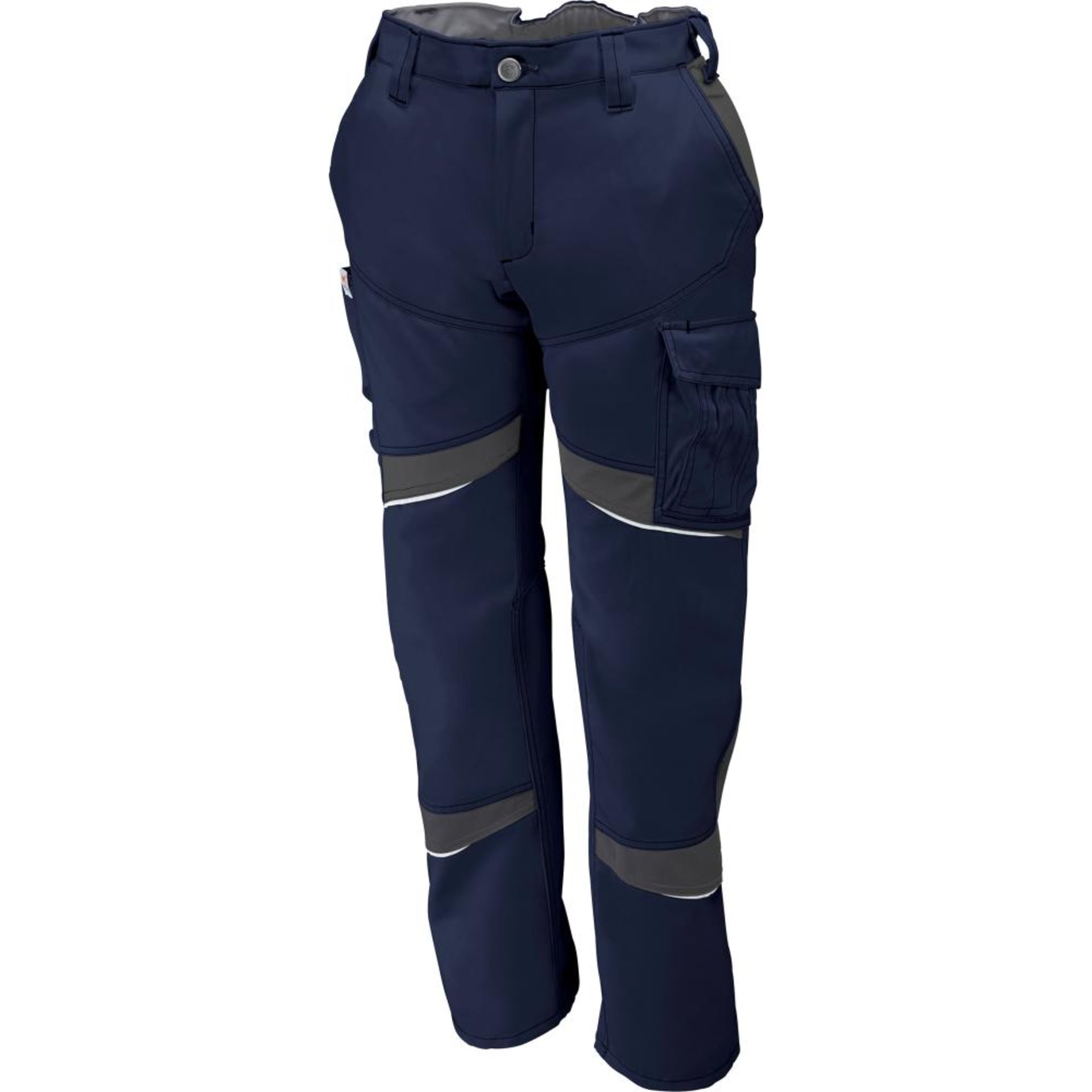 Damenhose ACTIVIQ low, Gr. 44, dkl.blau/anthr.