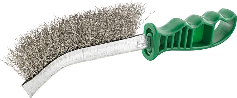 Format Handstielbürste Universalrostfrei gewellt 260mm