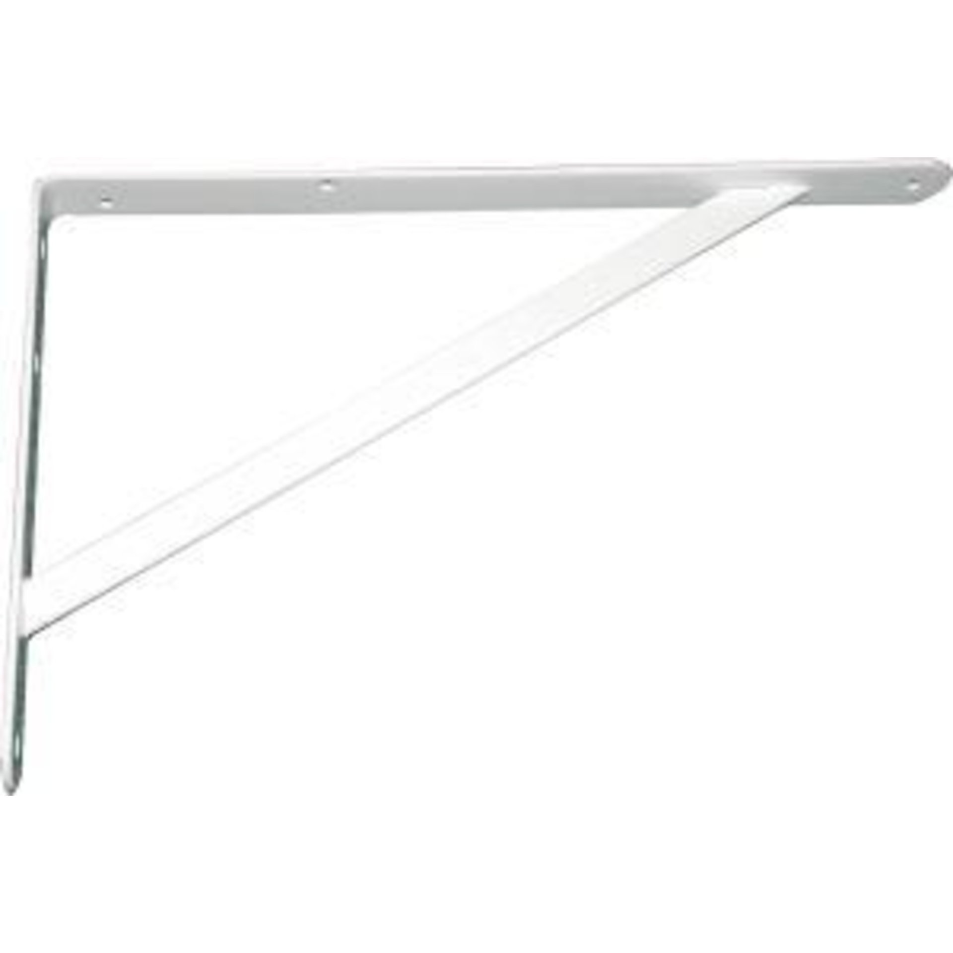 Stegkonsole weiss 150 x 250 mm Nr. 159250W