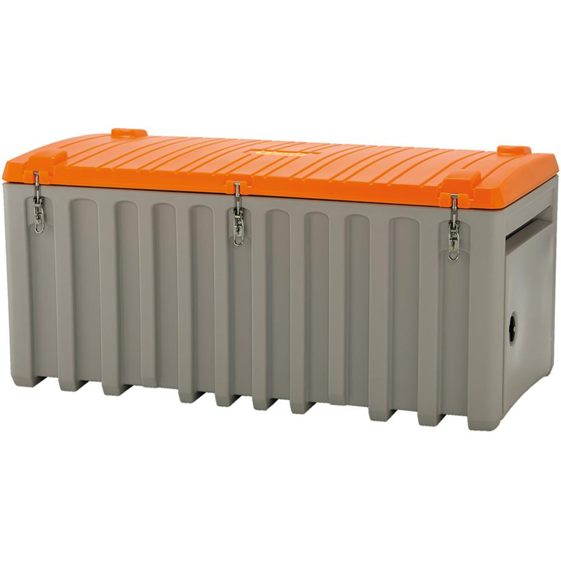 Werkzeugbox CEMbox 750 l B1700xT840xH800 mm grau/orange mit Seitentür