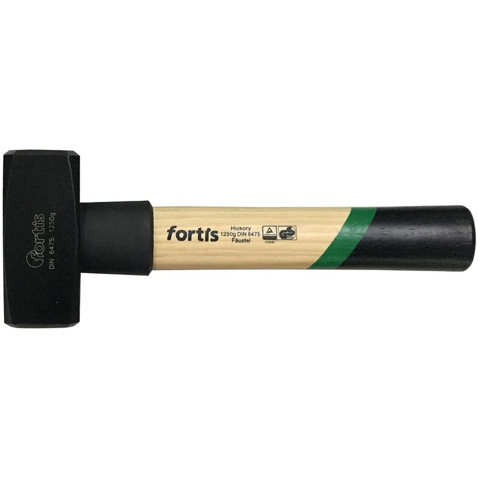 Fäustel DIN6475 Hickory 1250g Stielschutz FORTIS