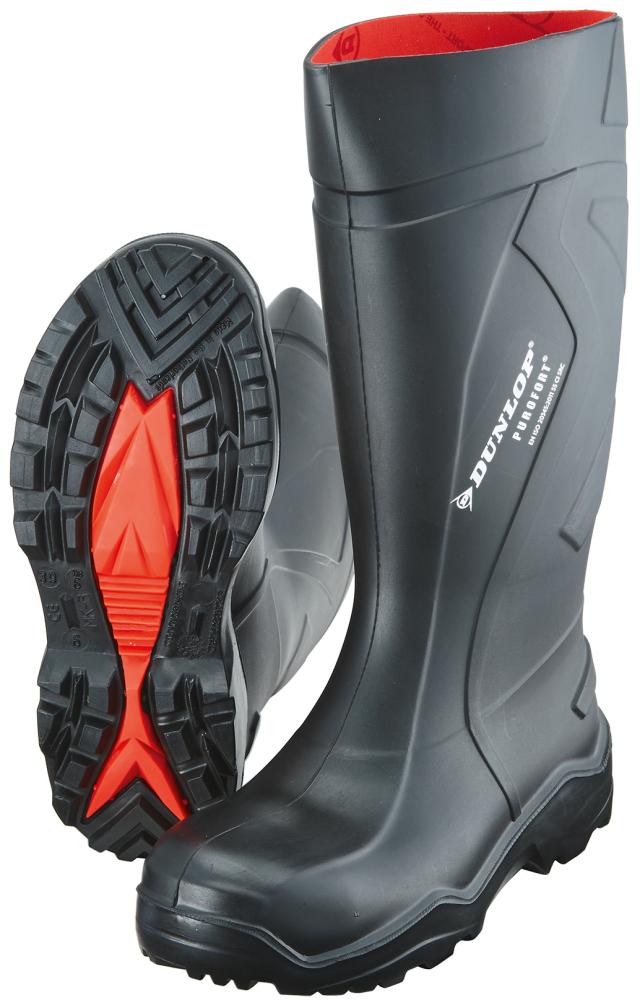 Dunlop Gummistiefel Purofort+ full safety C762041 DIN EN ISO 20345 S5 grün 39