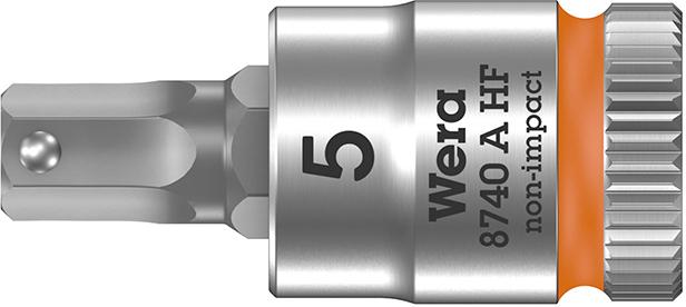 Wera Schraubendrehereinsatz 1/4" Innensechskant mit Haltefunktion 5x28mm