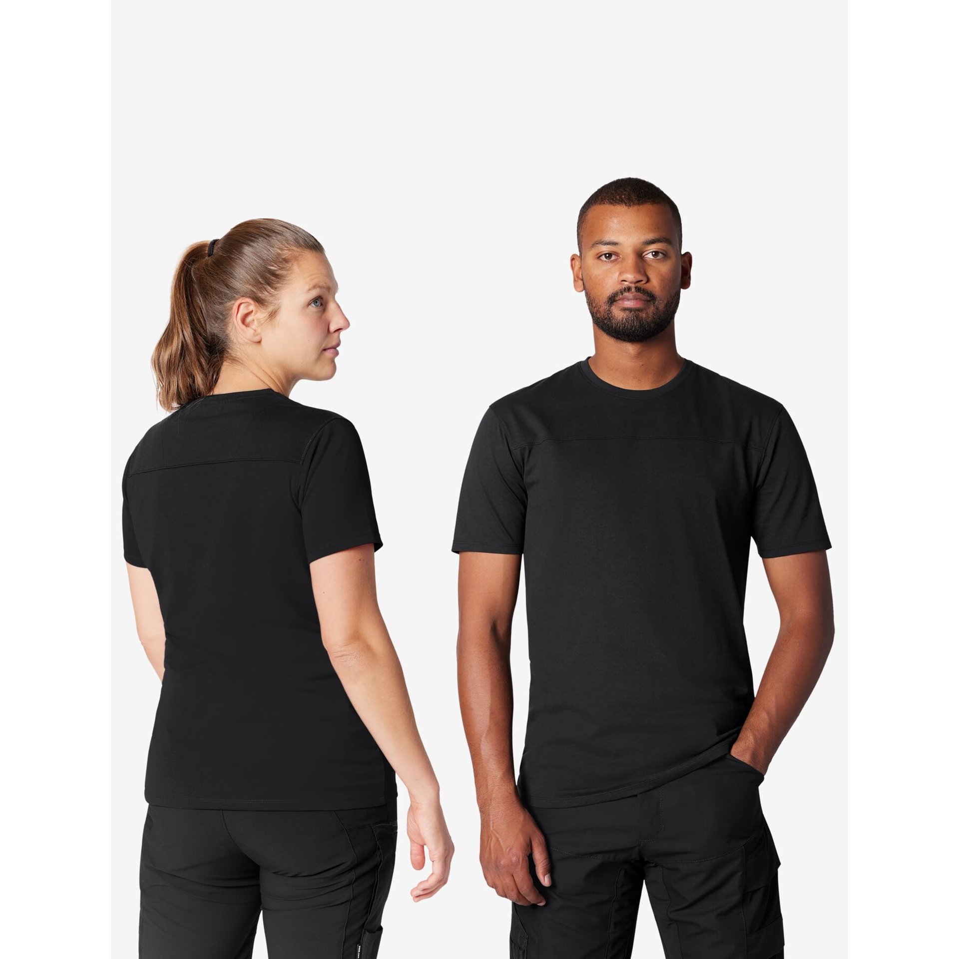 KNUT T-Shirt Herren schwarz S