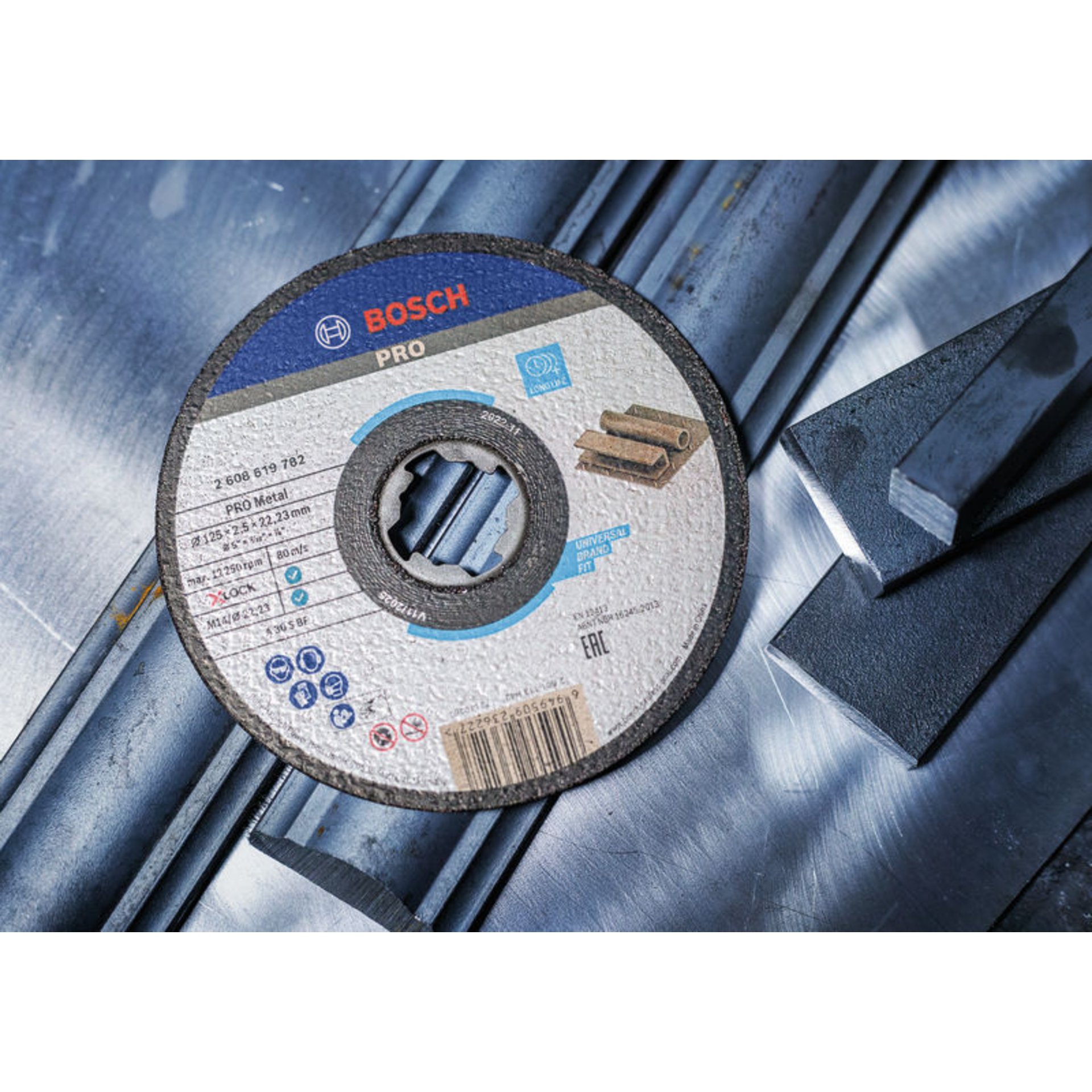 PRO Metal X-Lock Trennscheibe, 115 x 2.5 x 22.23 mm, gerade