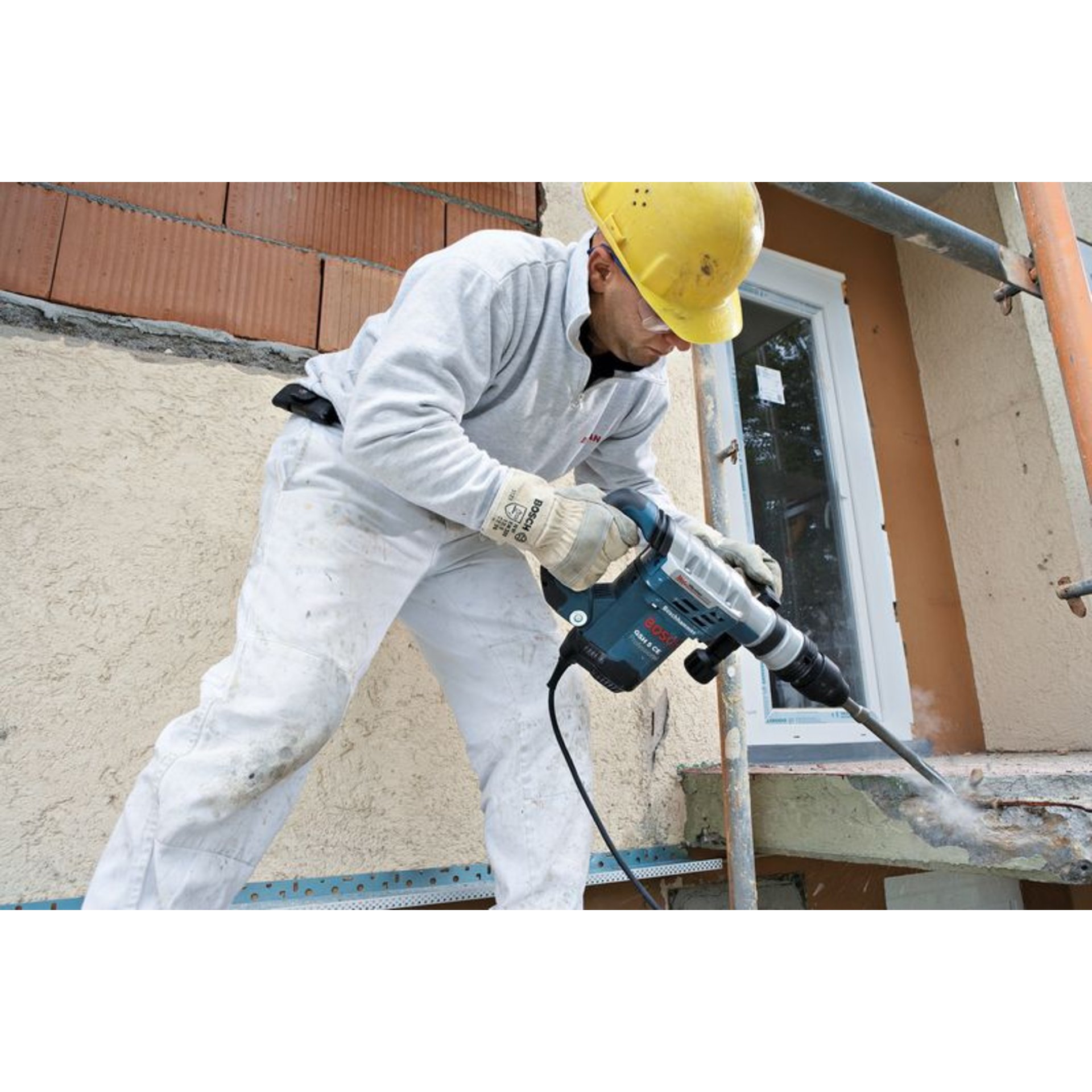 Schlaghammer mit SDS max GSH 5 CE im Handwerkerkoffer