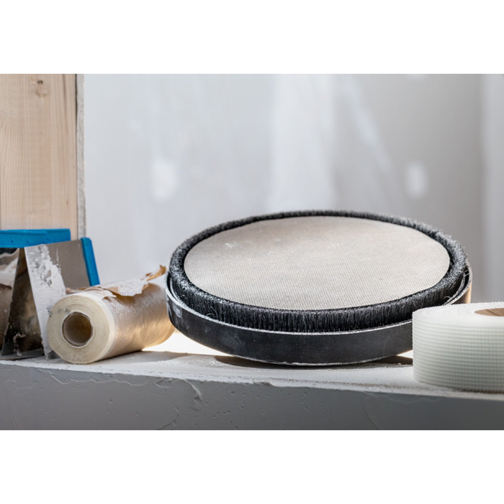 EXPERT M480 Schleifnetz-Set, 225 mm, K 80/120/180/Schleiftellerschoner, 7 Stück