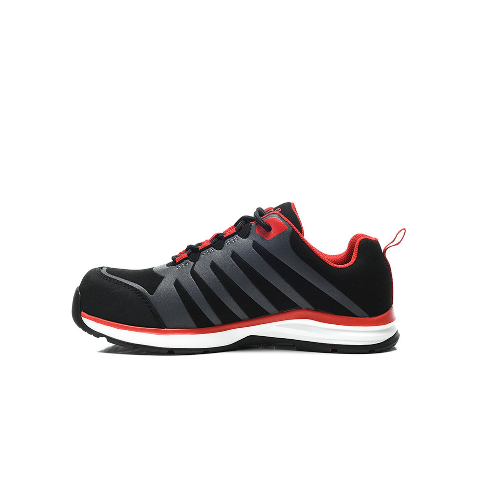 Sicherheitshalbschuh jo_RAPID black-red Low ESD S3, Gr. 42