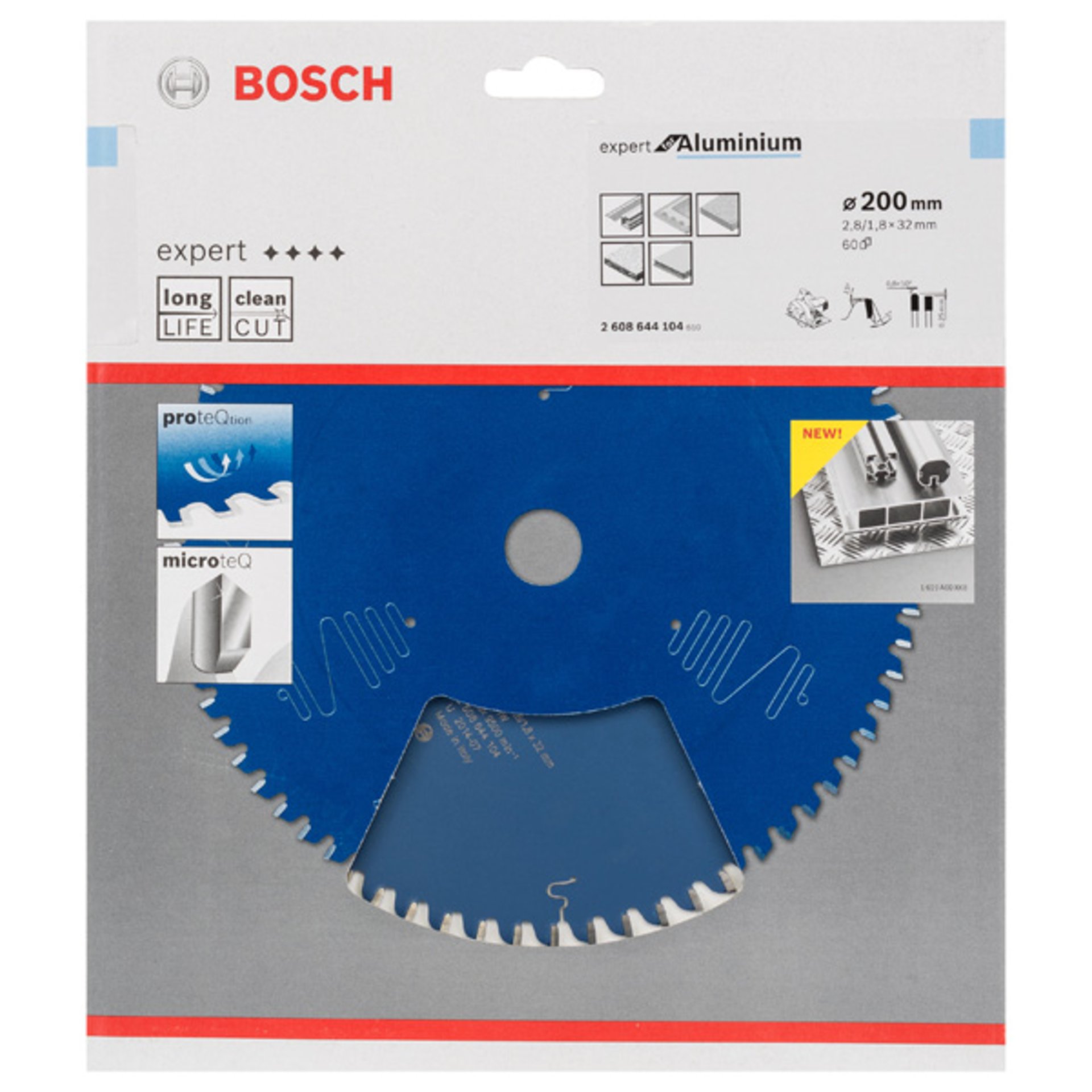 Kreissägeblatt Expert for Aluminium, H 200 x 32, Z60