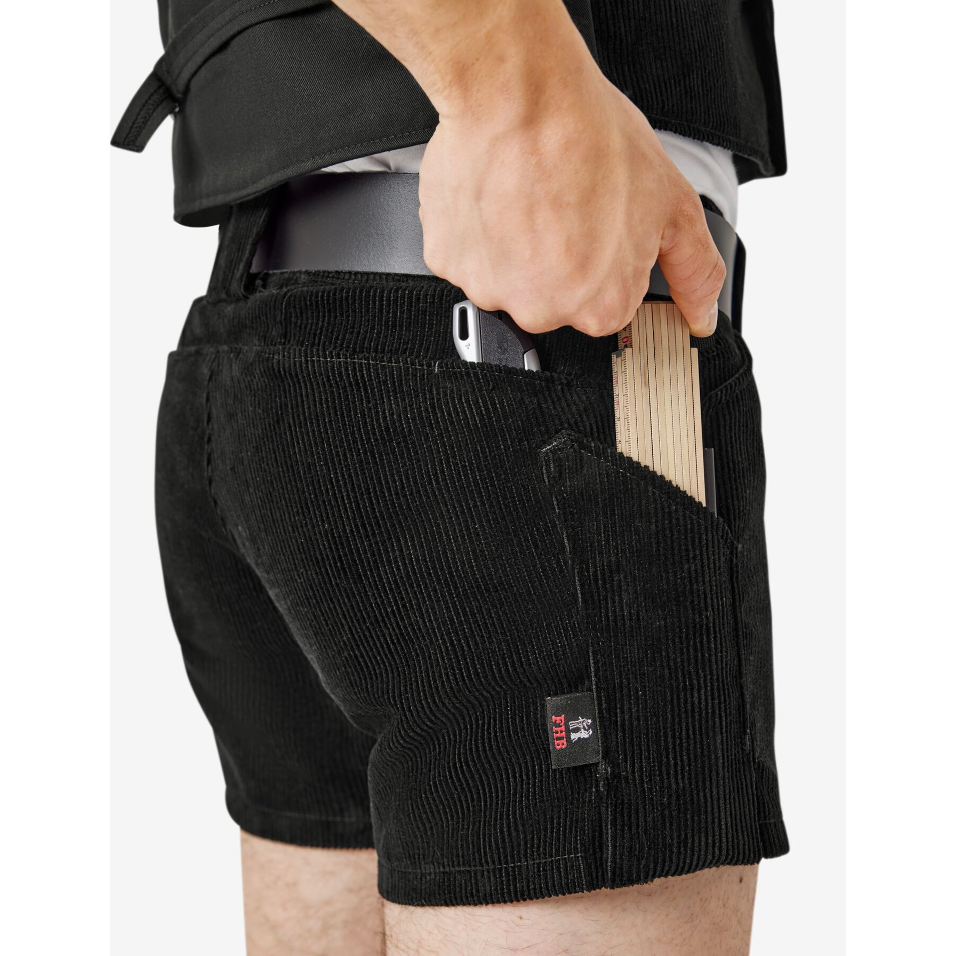 FERDINAND Zunft-Shorts extra kurz schwarz 54