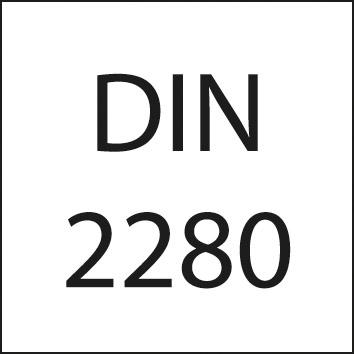 Format Gewinde-Ausschußlehrdorn 6H M45x2,0