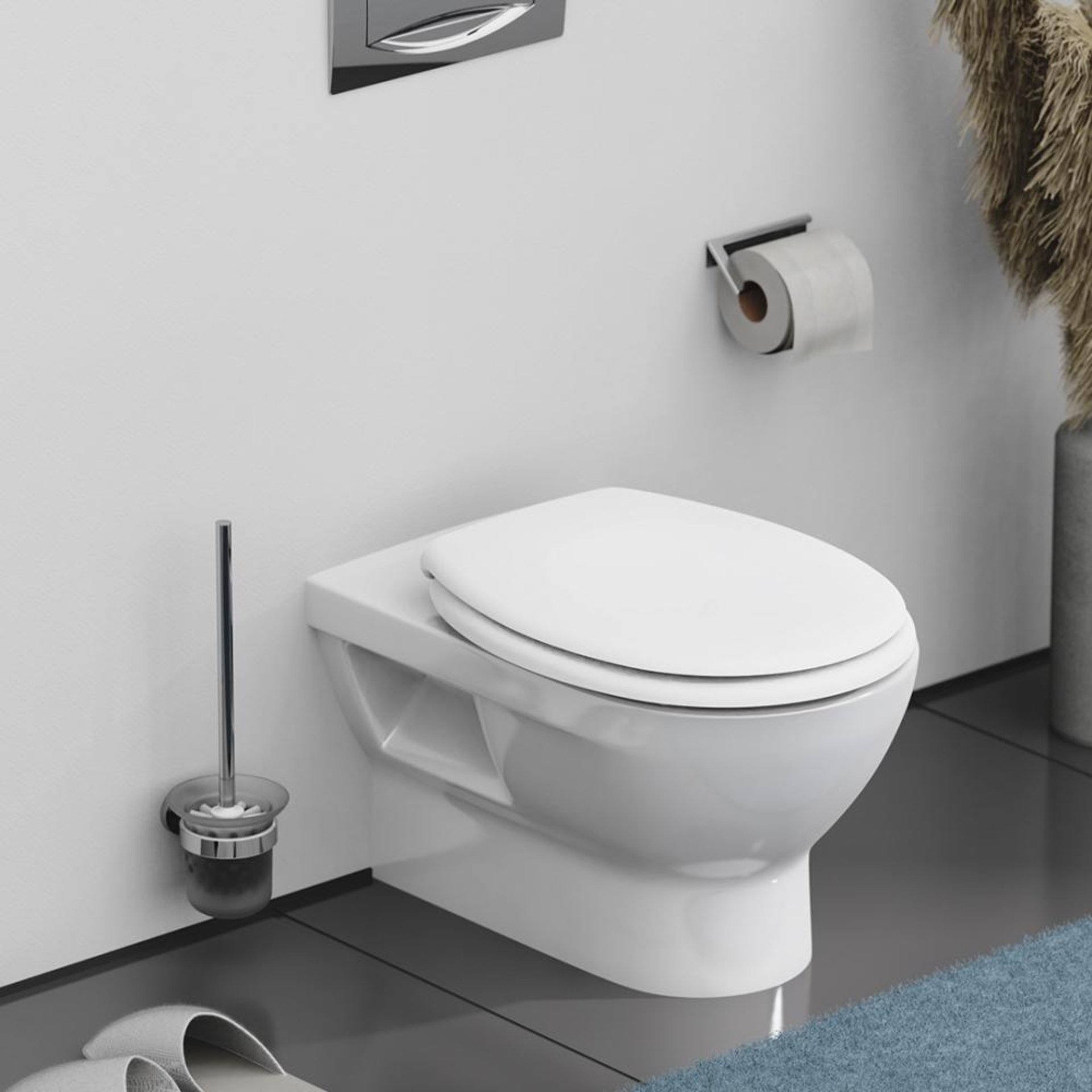 Duroplast WC-Sitz Weiß