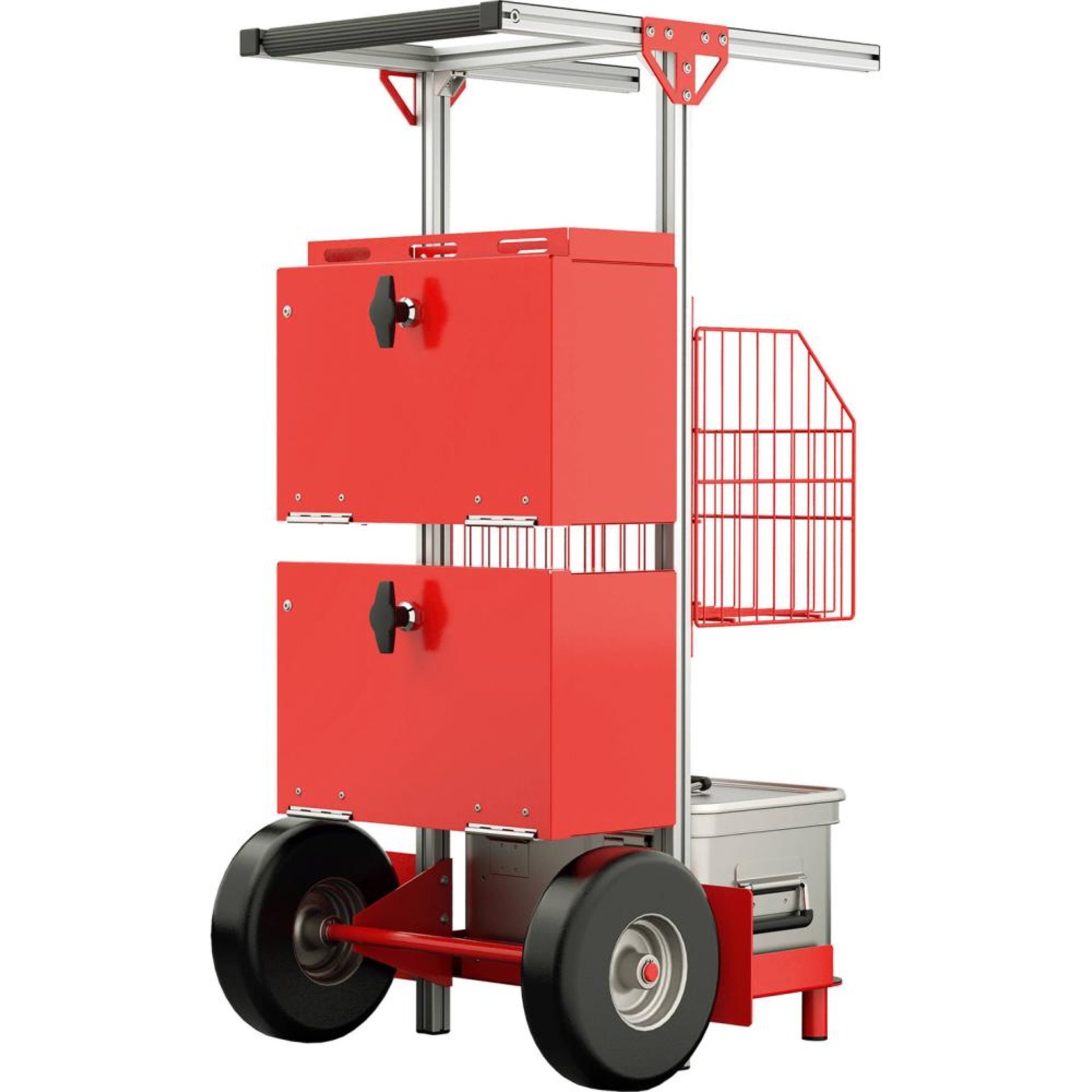 SafeCaddy "Brandschutz" ohne Beladung SafeCaddy Brandschutz ohne Beladung