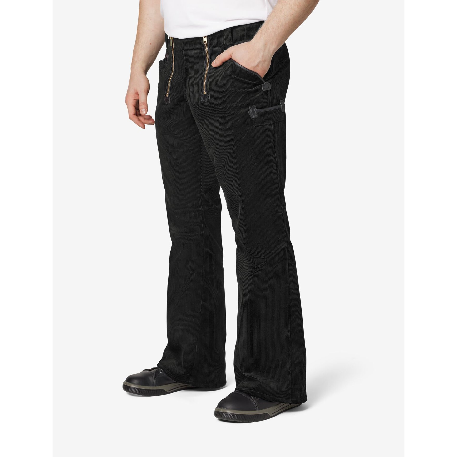 FALK Zunfthose Genuacord schwarz 64