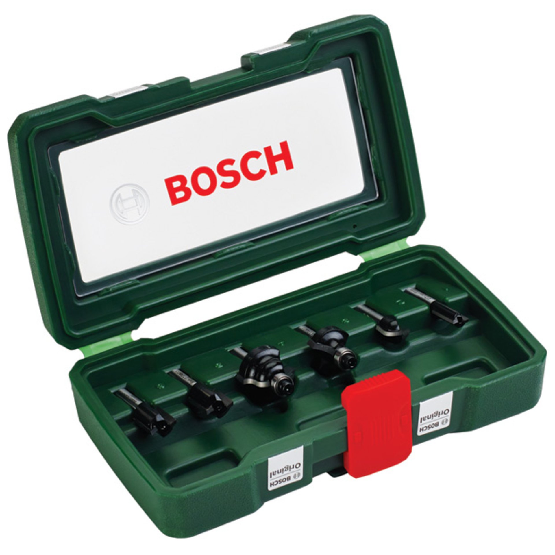 6-teiliges HM-Fräser-Set (1/4" Schaft)