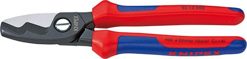 Knipex Kabelschere mit Mehrkomponenten-Griffen 200mm Knipex Kabelschere mit Mehrkomponenten-Griffen 200mm