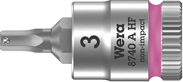 Wera Schraubendrehereinsatz 1/4" Innensechskant mit Haltefunktion 3x28mm