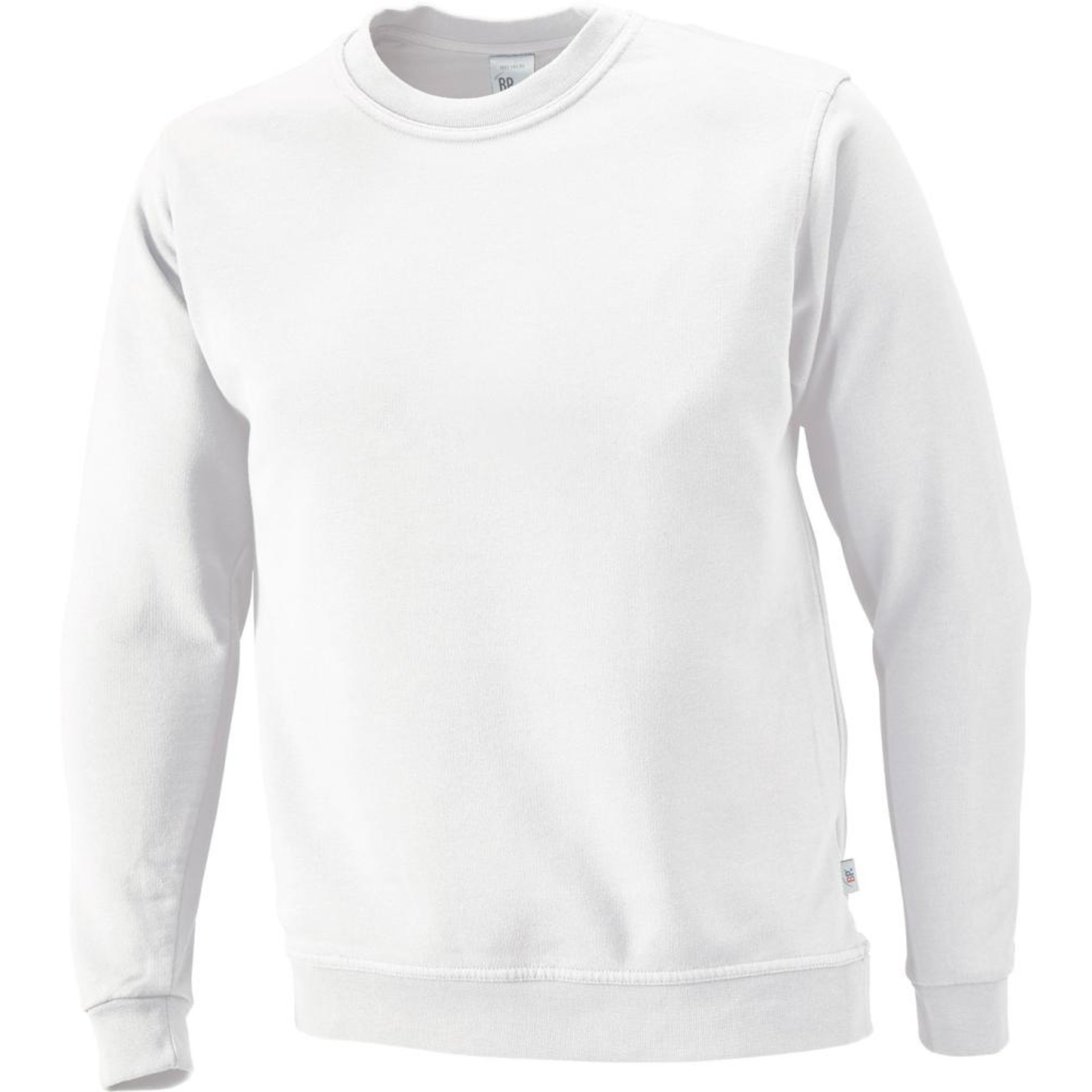 Da./Herren-Sweatshirt 1623 193, Gr.XL, weiß