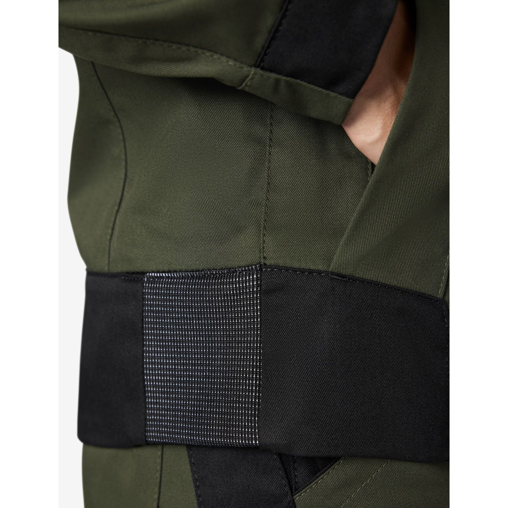 ANDREA Arbeitsjacke Damen oliv-schwarz XL