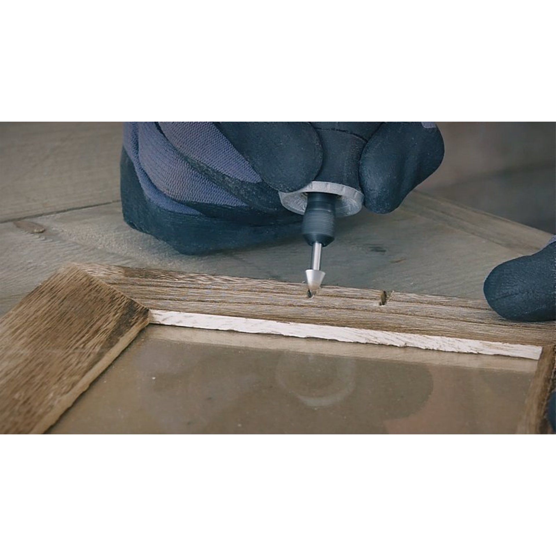 Hochgeschwindigkeits-Fräsmesser 6,4 mm, größter dreieckiger Kopf