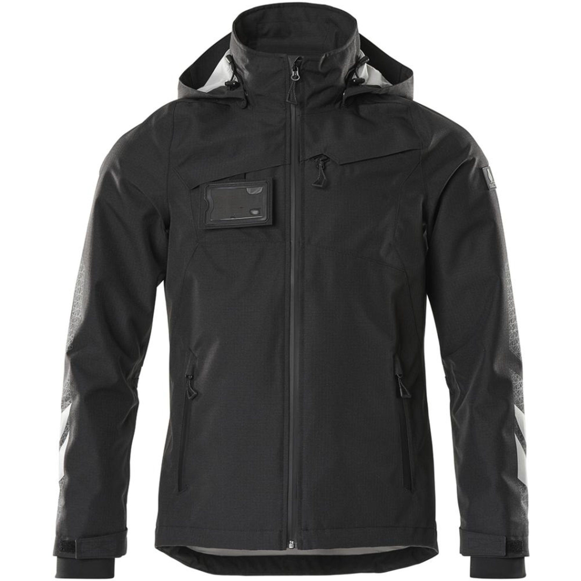 Hardshelljacke 18301, wasserdicht, schwarz, Gr.XL