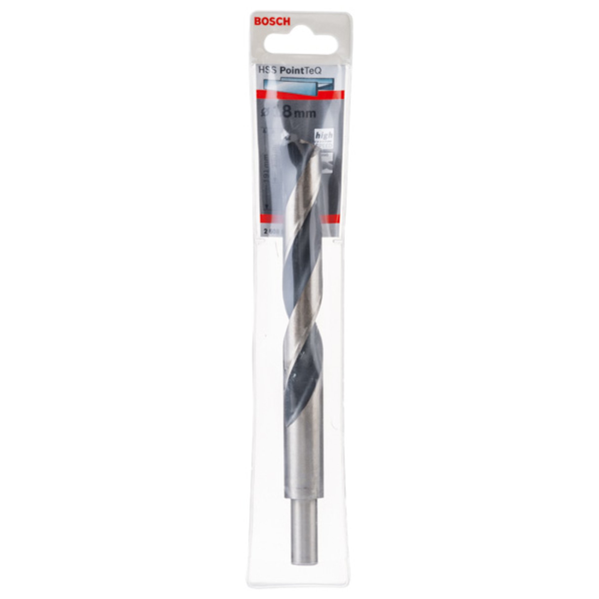 Metallspiralbohrer HSS PointTeQ, DIN 338, mit reduziertem Schaft, 18,0 mm