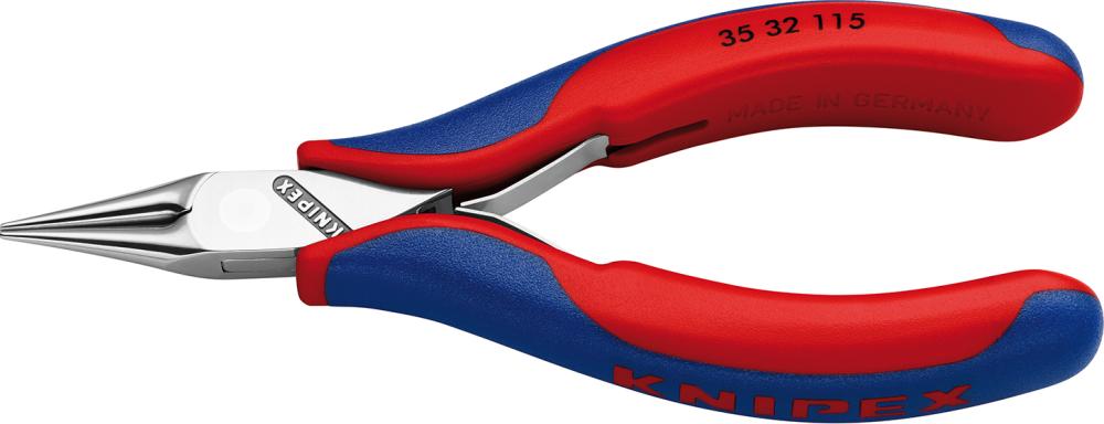 Knipex Greifzange Elektronik Backen rundspitz 115mm