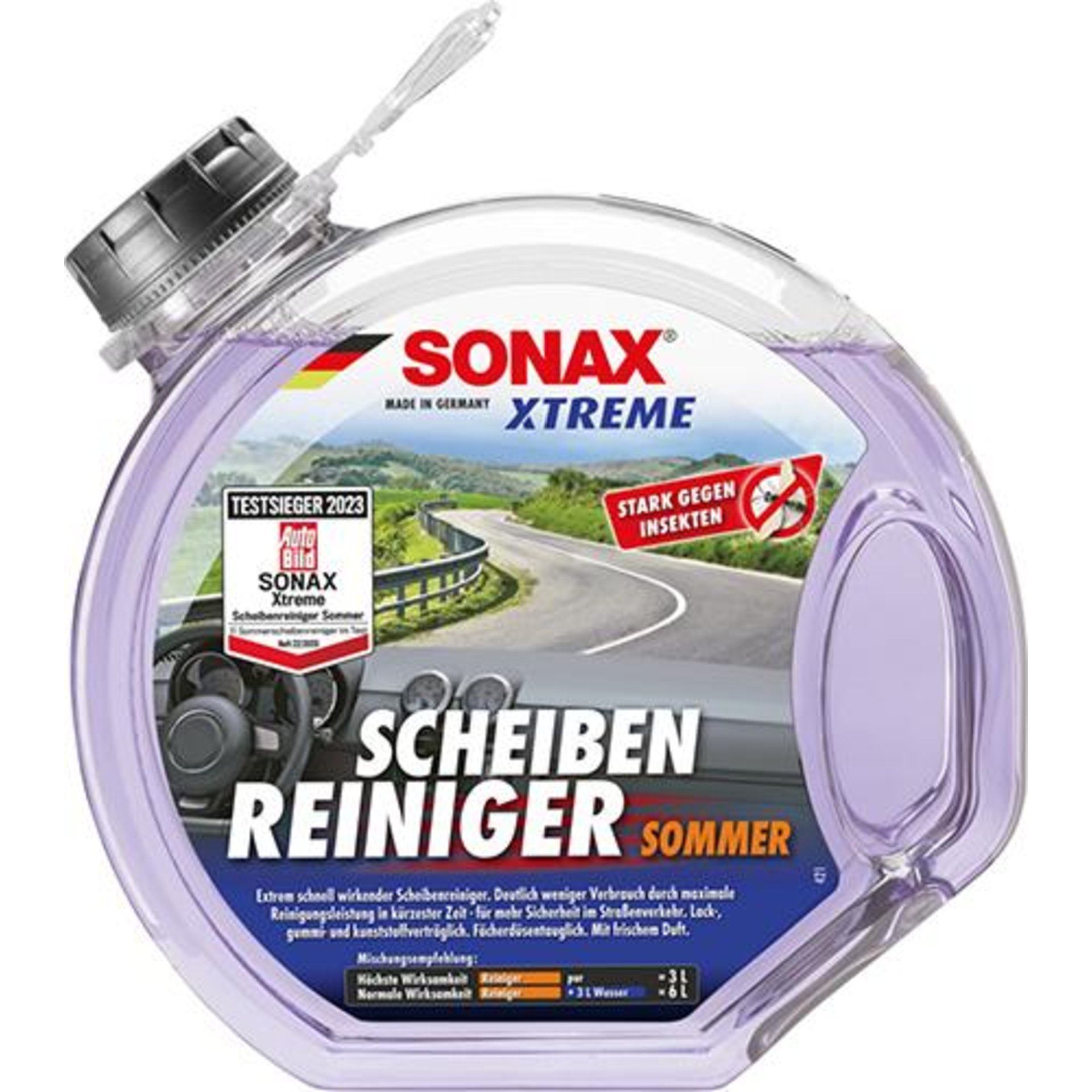 SONAX Xtreme SOMMER ScheibenReiniger 3L