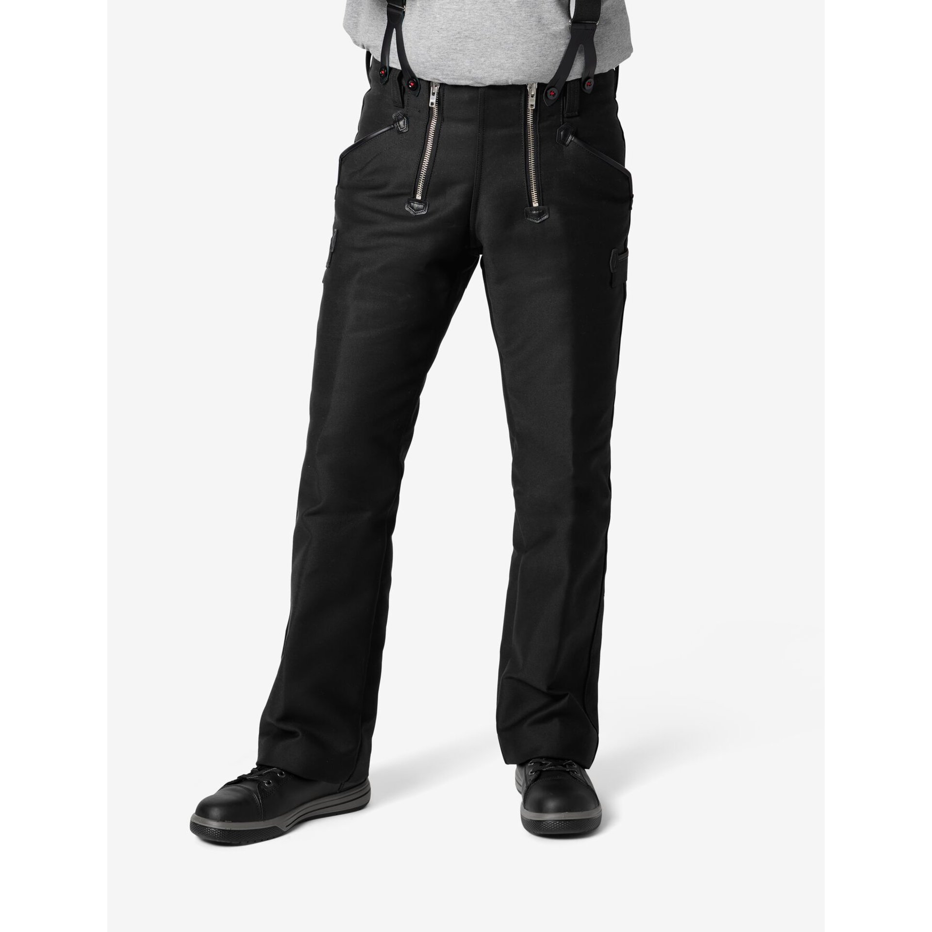 ANTON Zunfthose Zwirn-Doppel-Pilot schwarz 46
