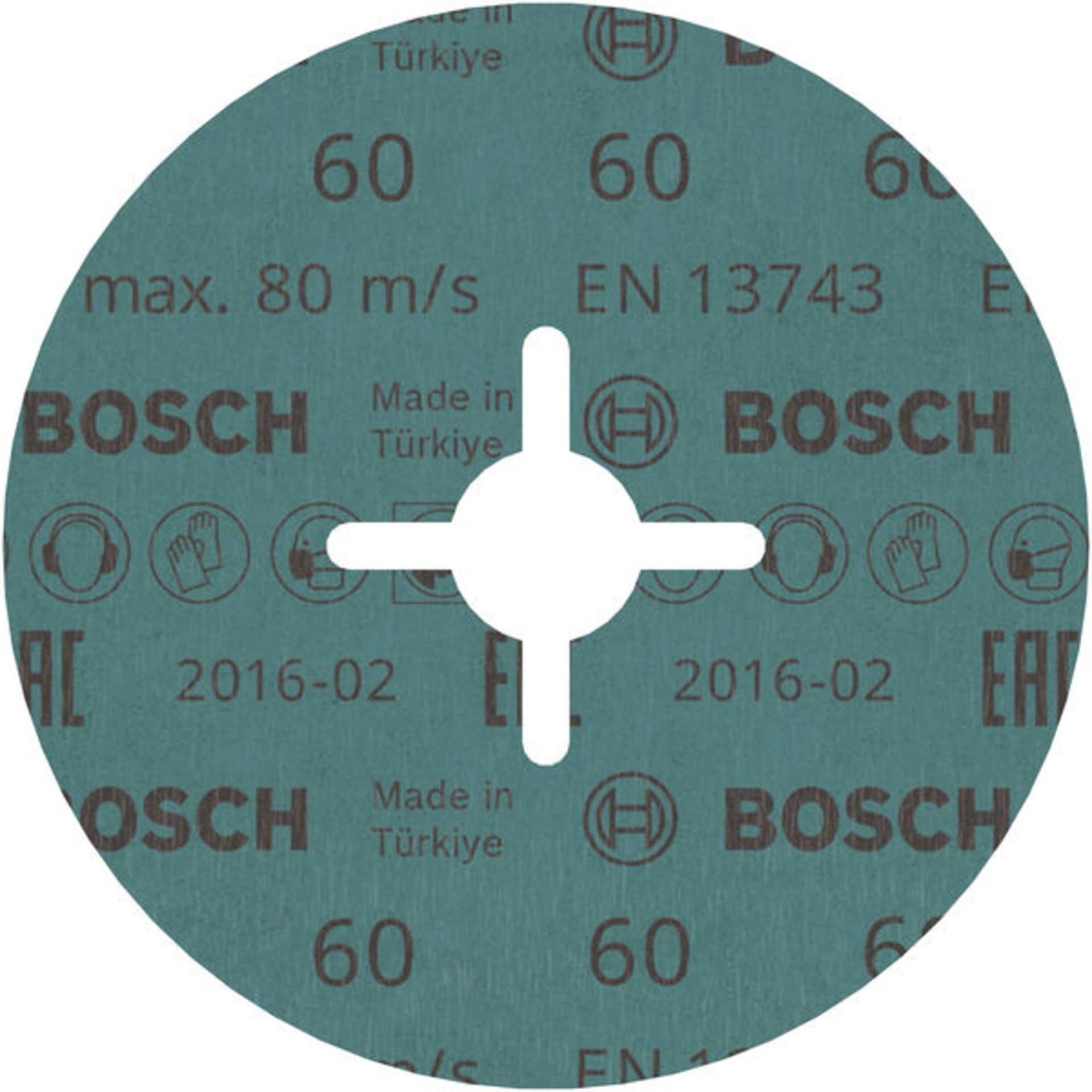 PRO R574 Fiberscheibe, 125 mm, G60