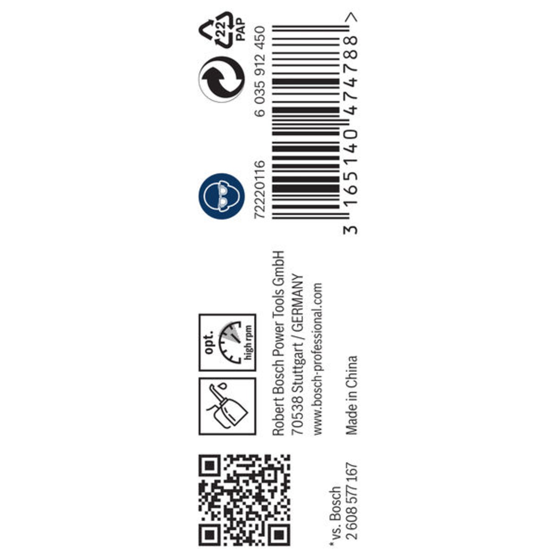 PRO Metal HSS-G Spiralbohrer, 1,8 x 22 x 46 mm, 10-tlg.