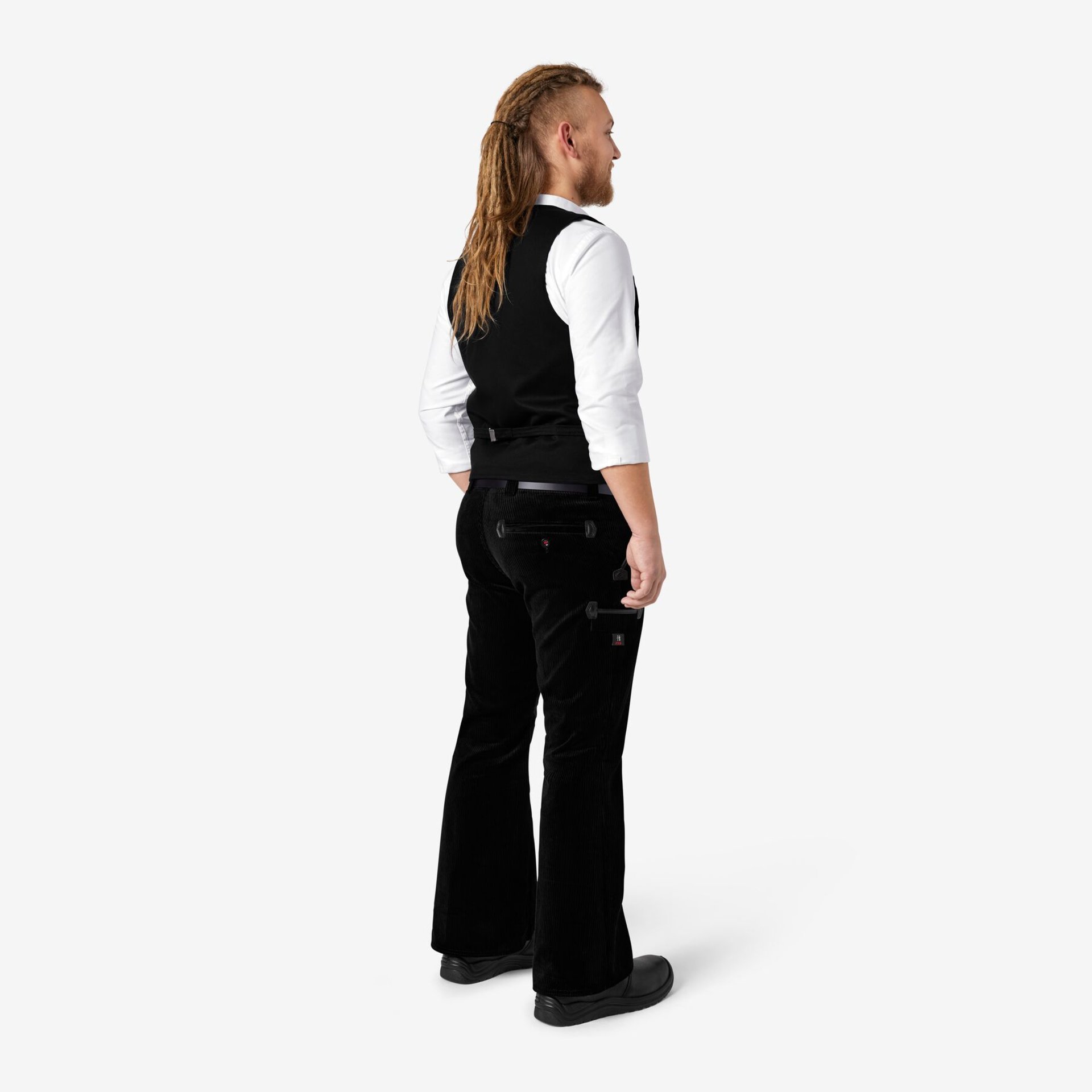 MICHAEL Zunfthose Trenkercord  Dreidraht schwarz 25
