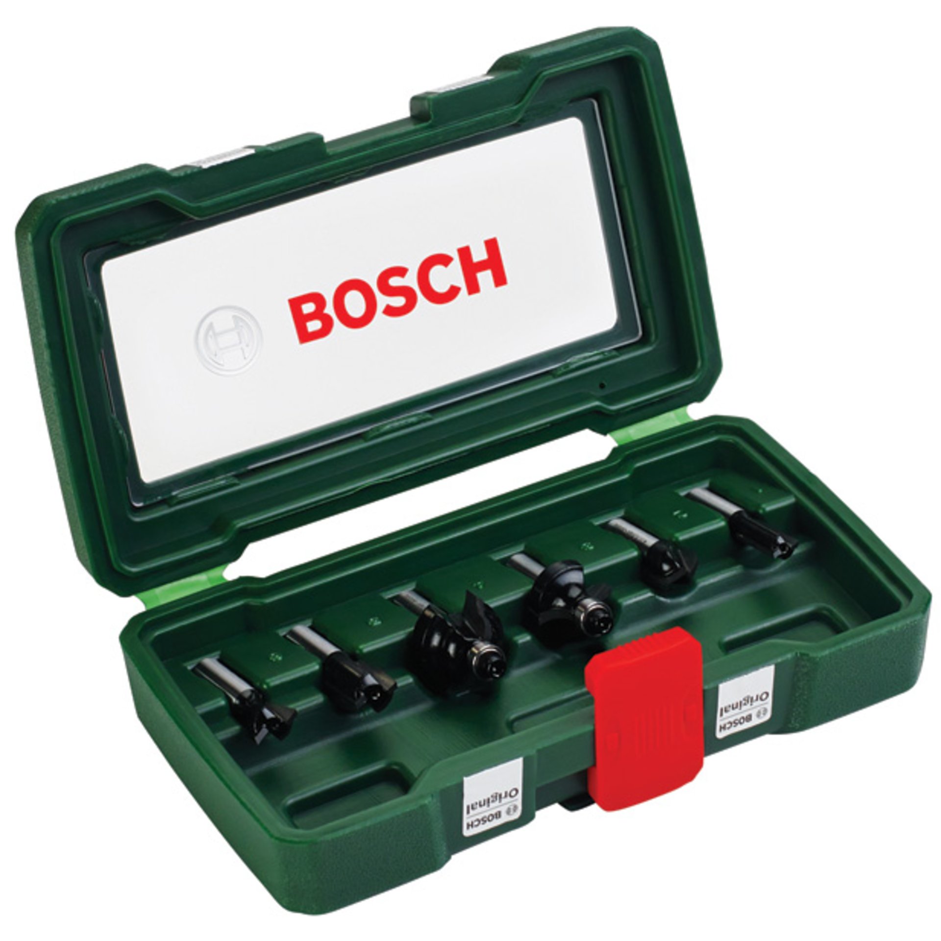 6-teiliges HM-Fräser-Set (8 mm Schaft)