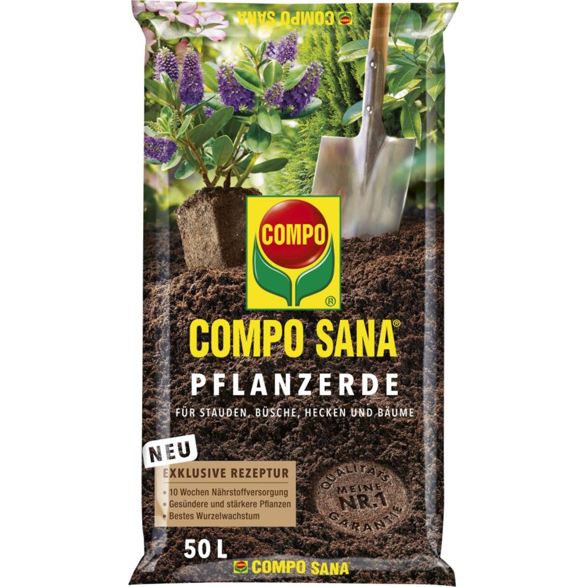 Pflanzerde Compo Sana 50 l