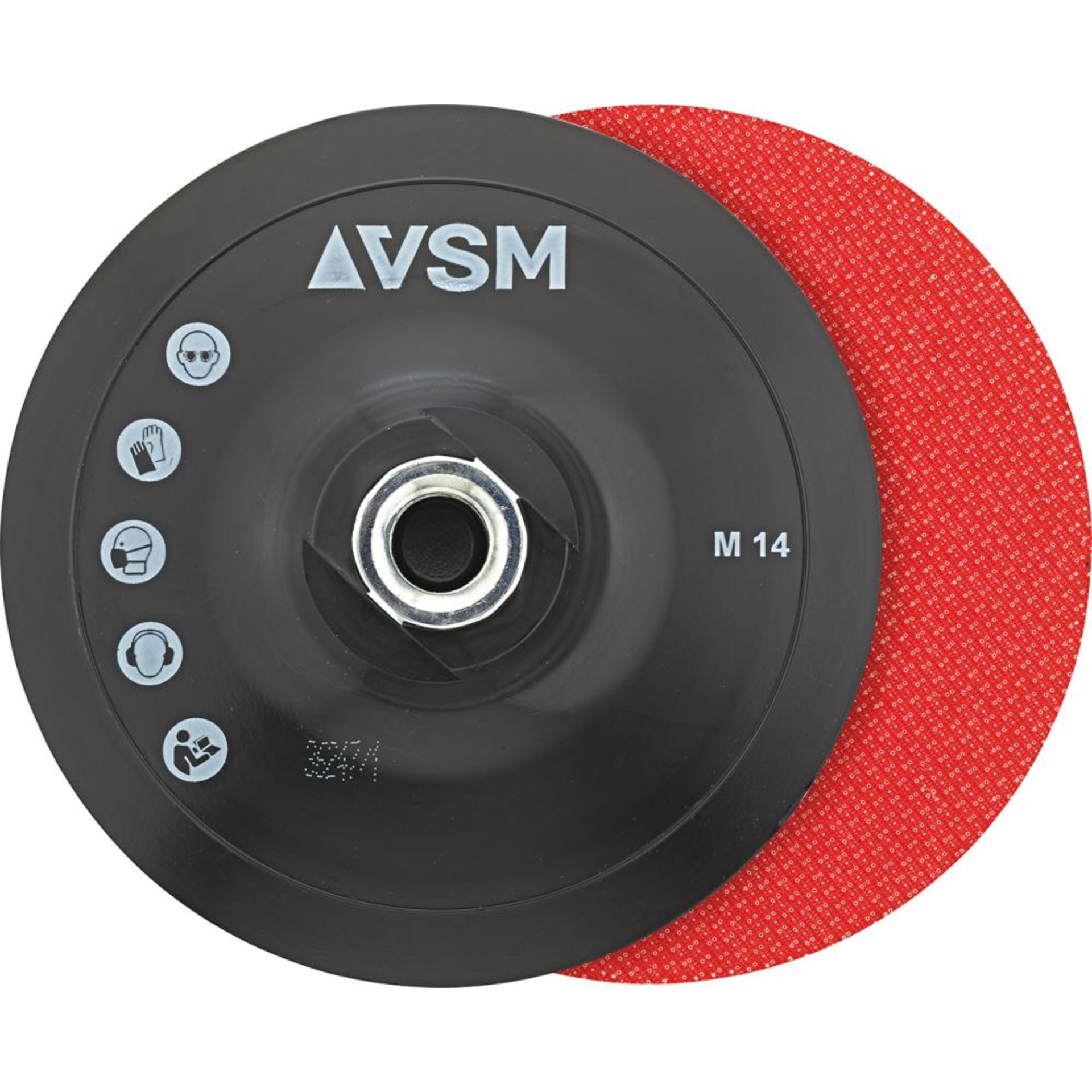 Stützteller Klett M14 150mm VSM