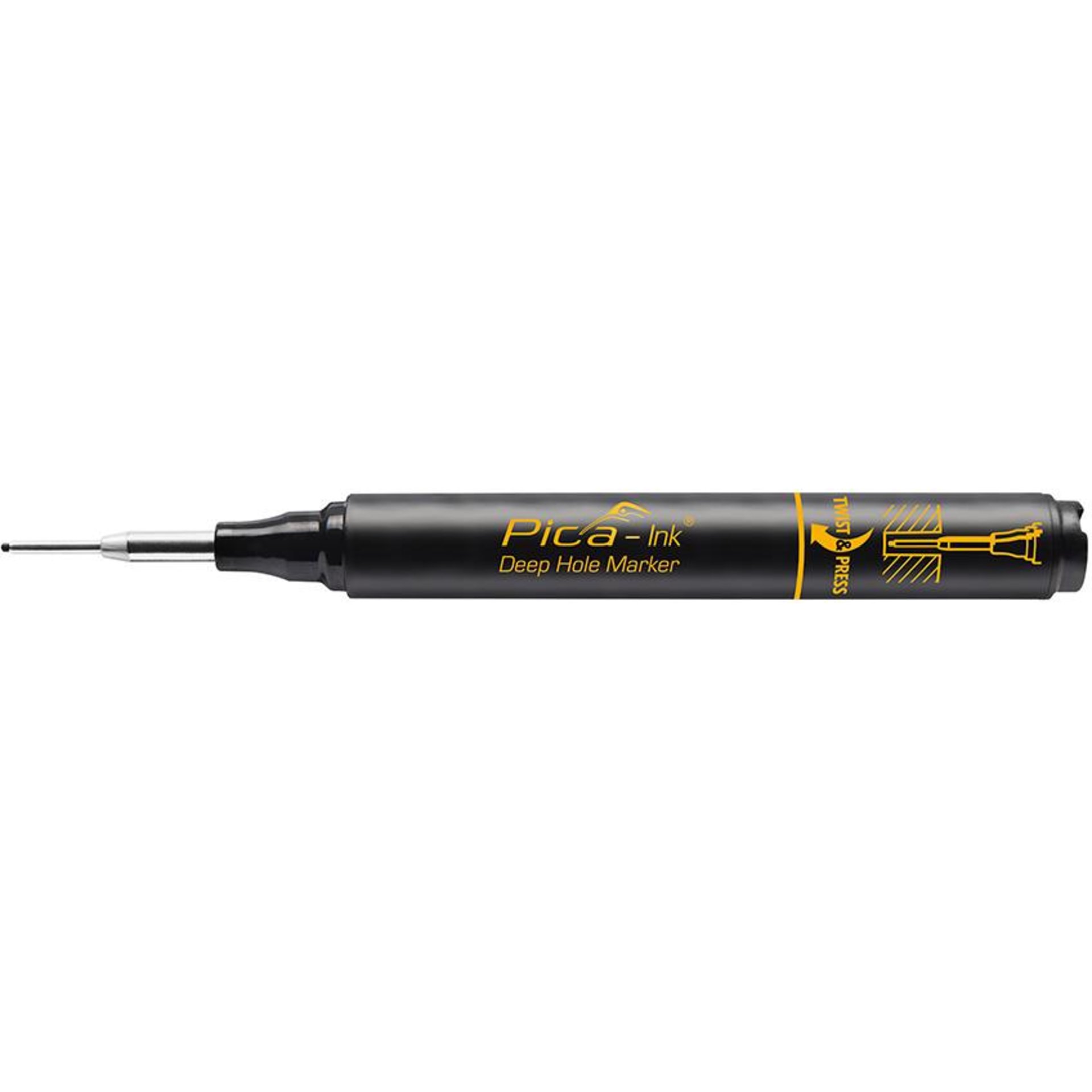 Tieflochmarker Pica-Ink schwarz Pica