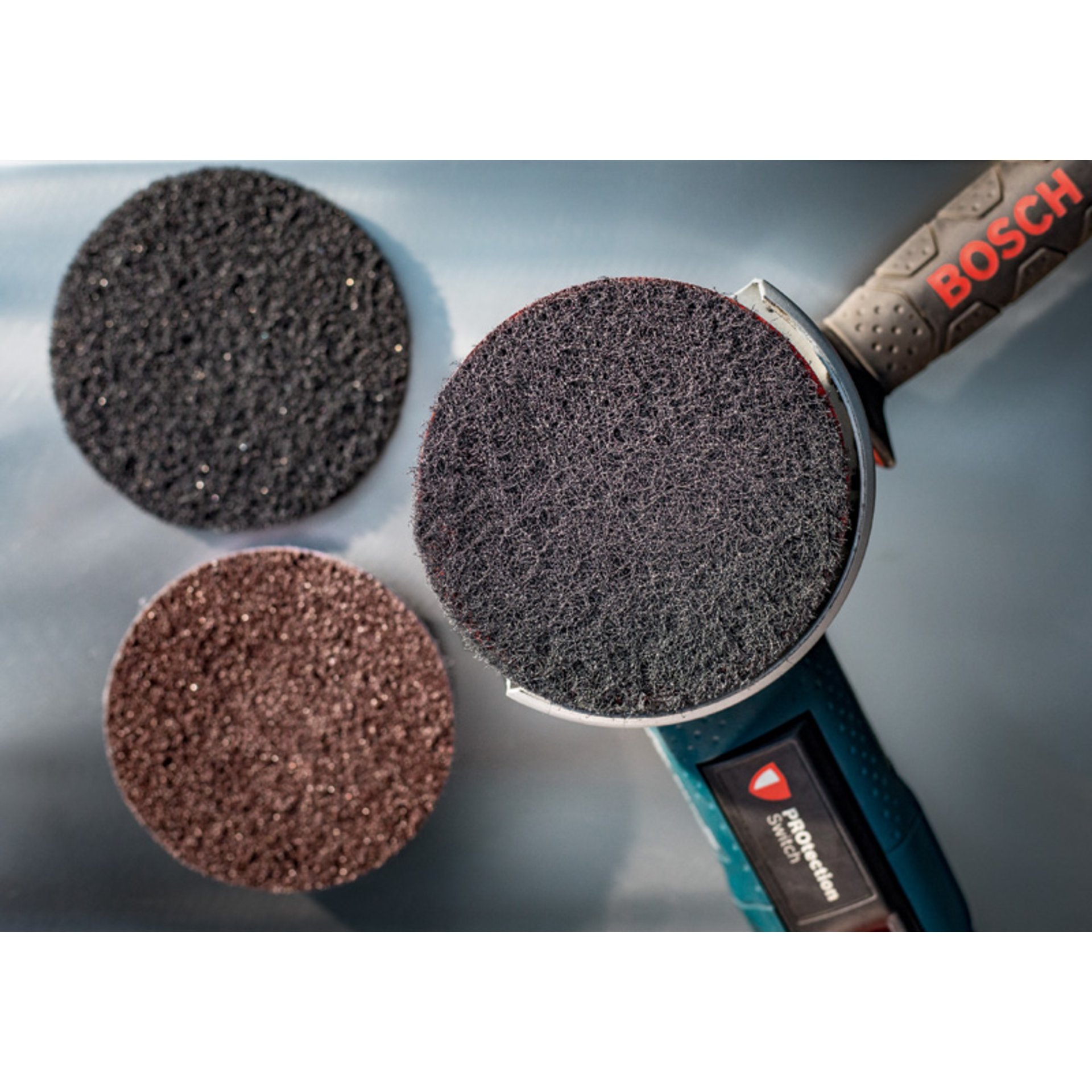 EXPERT N880 Vliesscheibe für Exzenterschleifer, 150 mm, grob, 5-tlg.